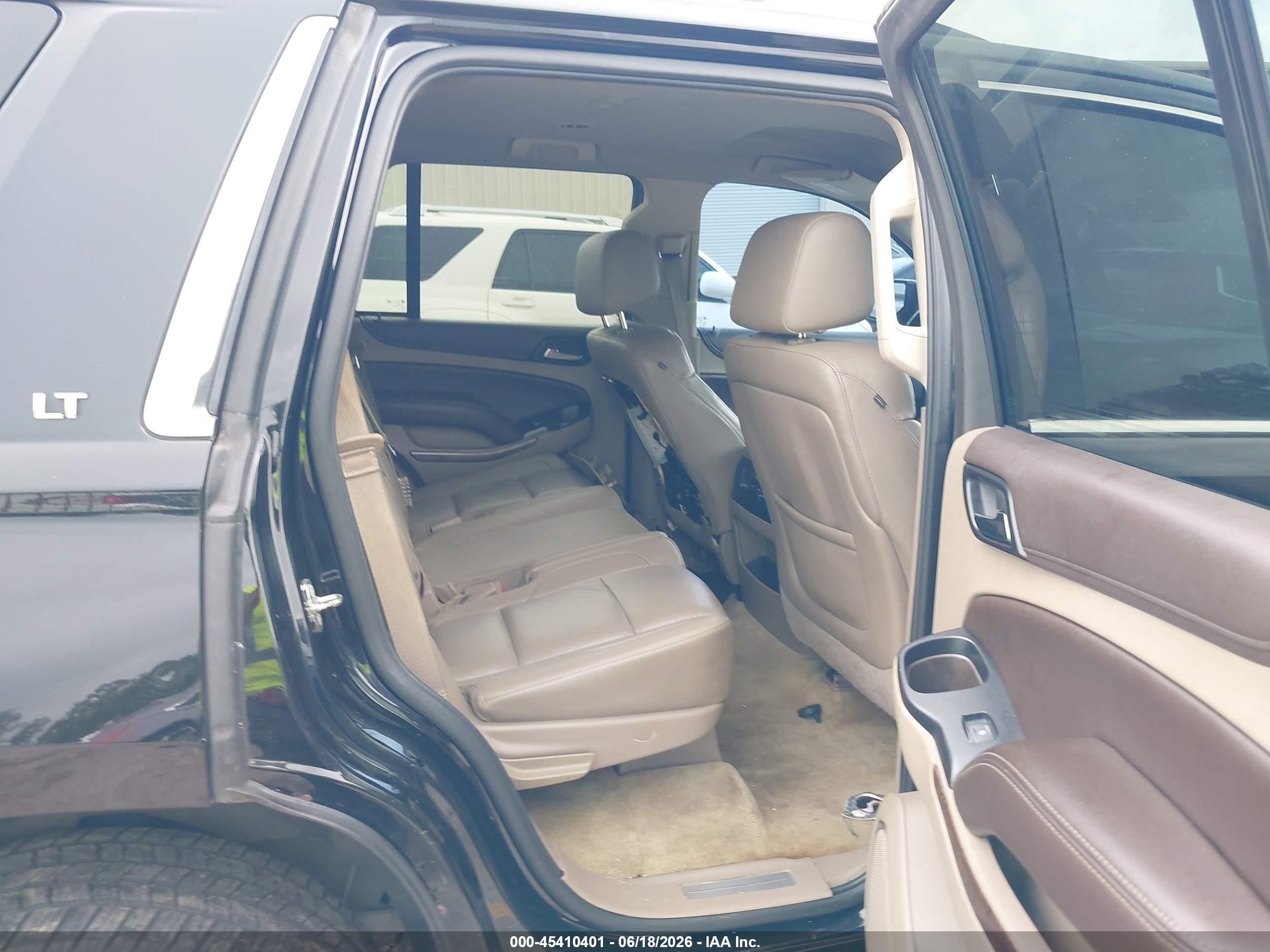 2015 Chevrolet Tahoe Lt Black vin: 1GNSCBKC5FR531077