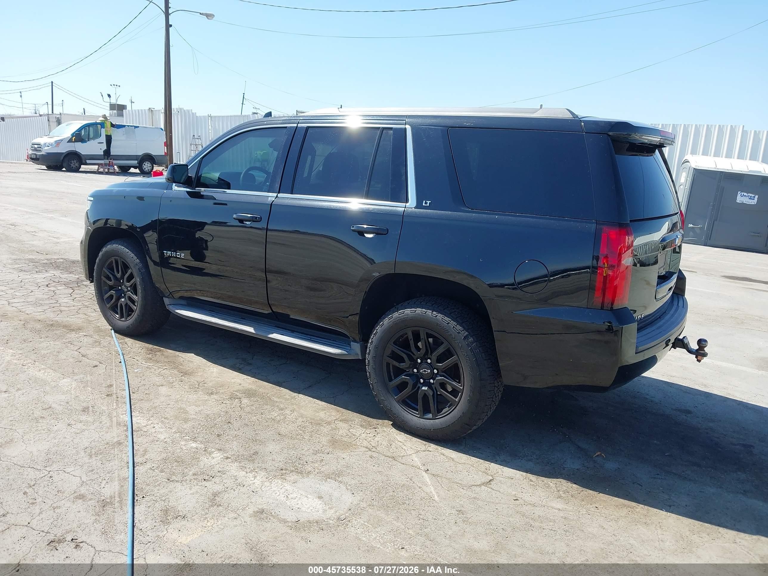 2016 Chevrolet Tahoe Lt Черный vin: 1GNSCBKC5GR338476