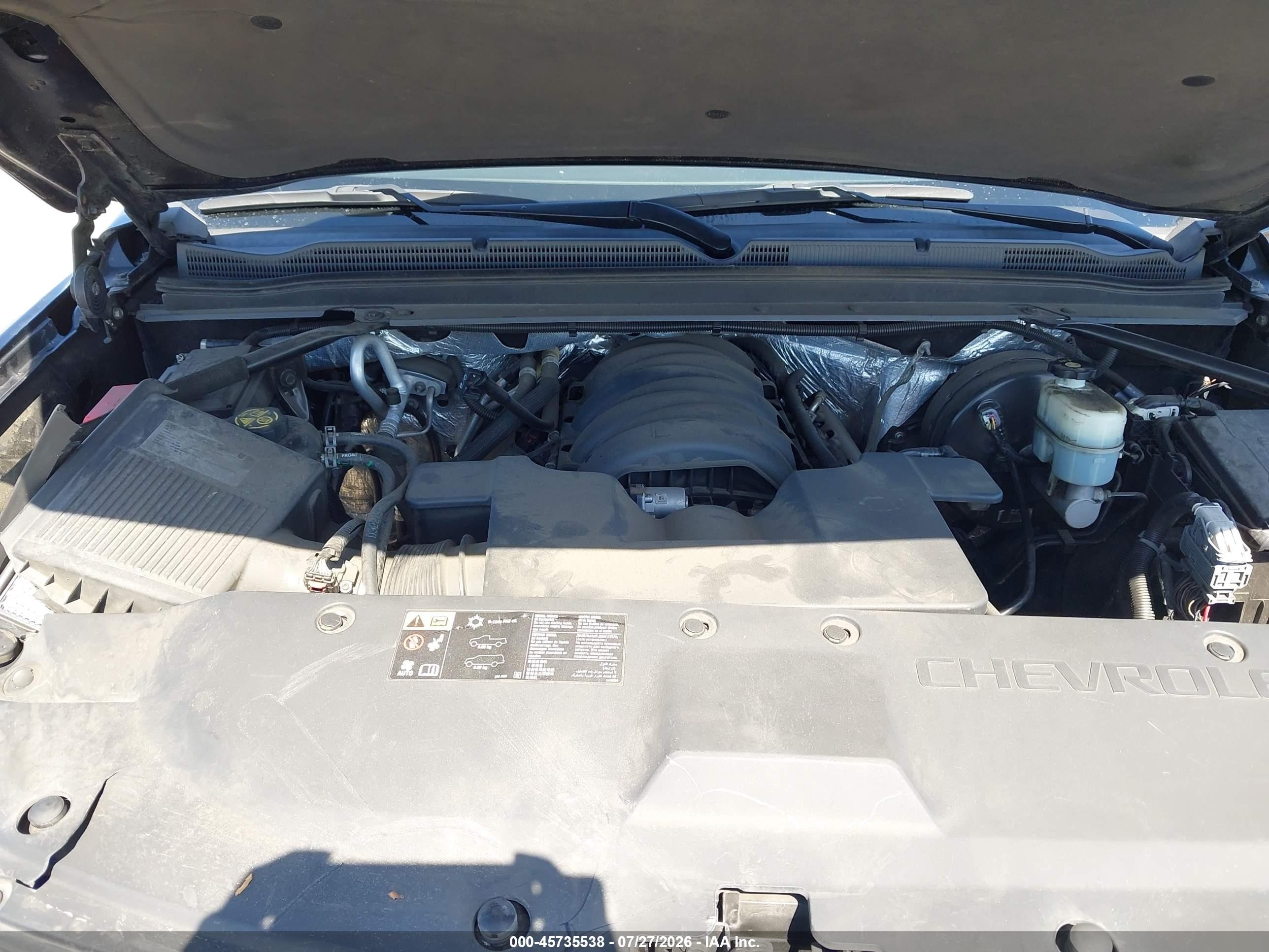2016 Chevrolet Tahoe Lt Черный vin: 1GNSCBKC5GR338476