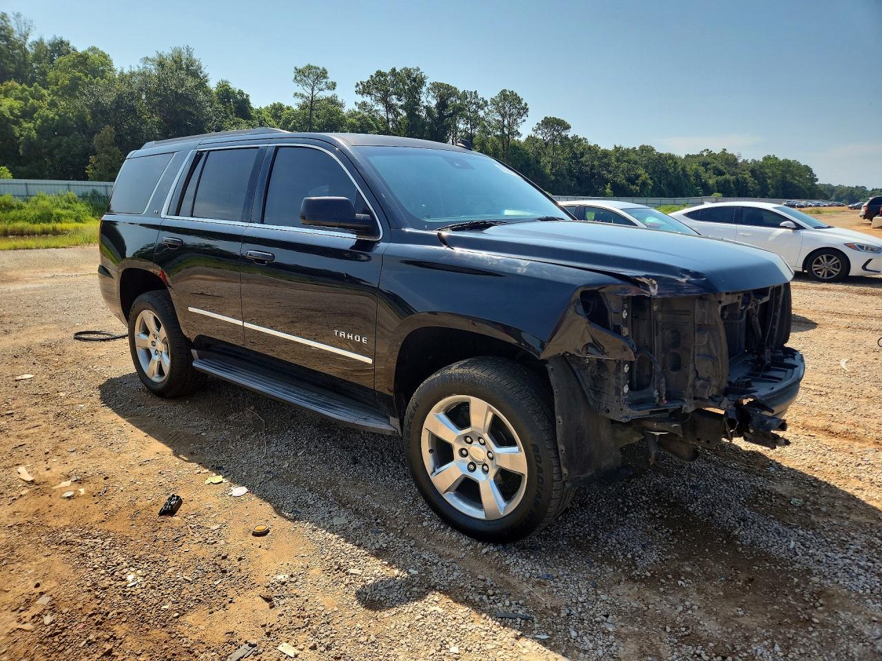 2015 Chevrolet Tahoe C1500 Lt Black vin: 1GNSCBKC6FR113756