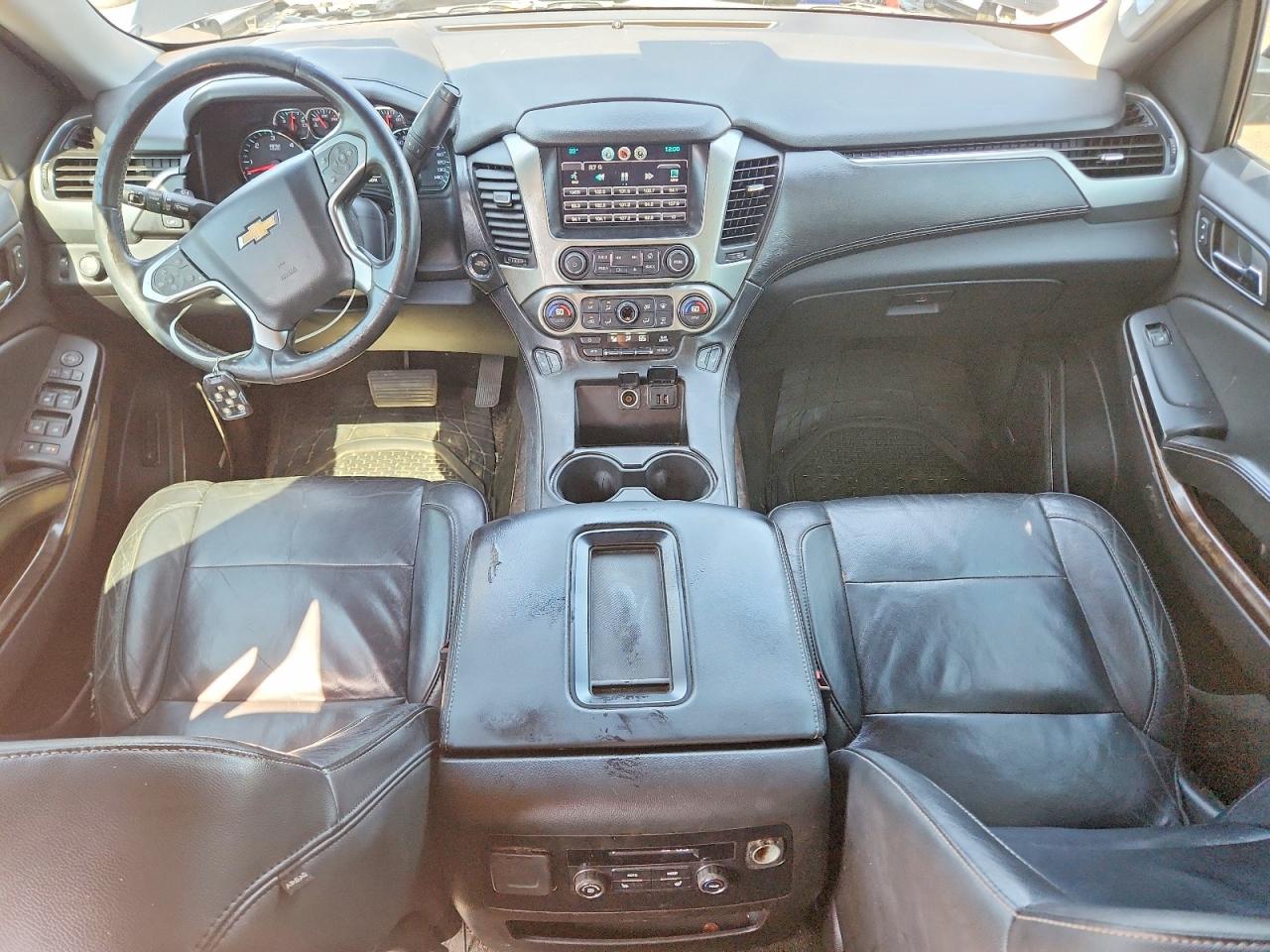 2015 Chevrolet Tahoe C1500 Lt Black vin: 1GNSCBKC6FR113756
