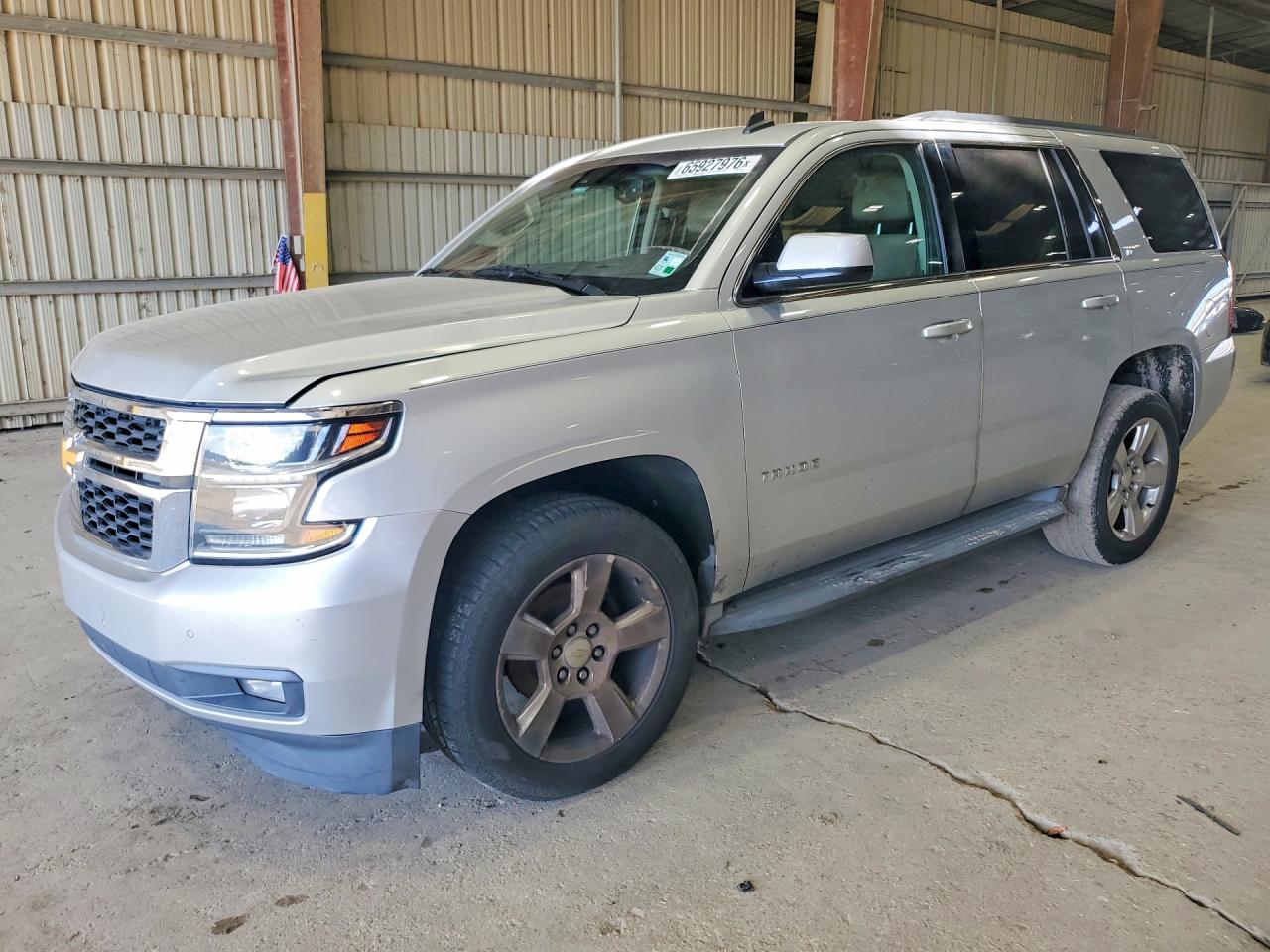 2015 Chevrolet Tahoe C1500 Lt Silver vin: 1GNSCBKC6FR146613