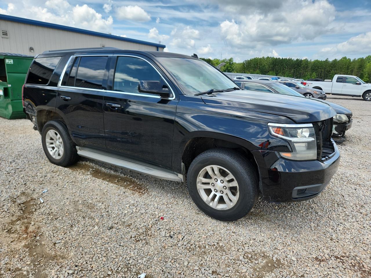 2015 Chevrolet Tahoe C1500 Lt Black vin: 1GNSCBKC6FR182141