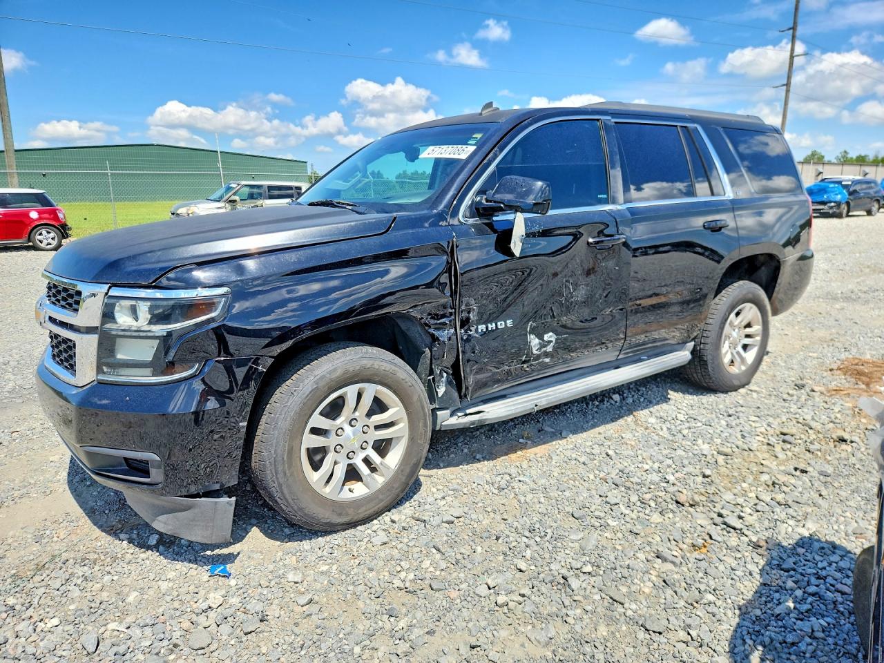 2015 Chevrolet Tahoe C1500 Lt Black vin: 1GNSCBKC6FR253998