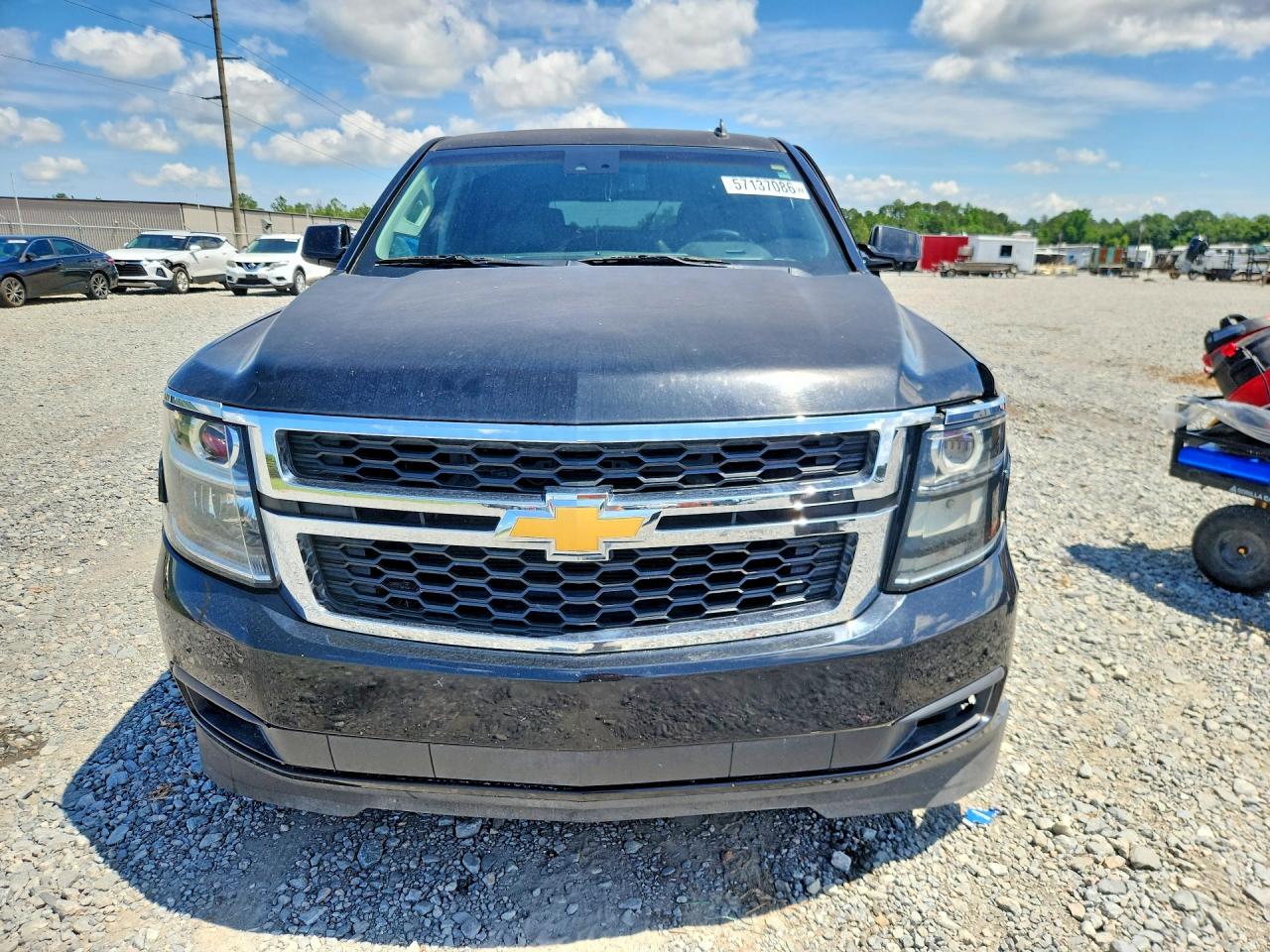 2015 Chevrolet Tahoe C1500 Lt Black vin: 1GNSCBKC6FR253998