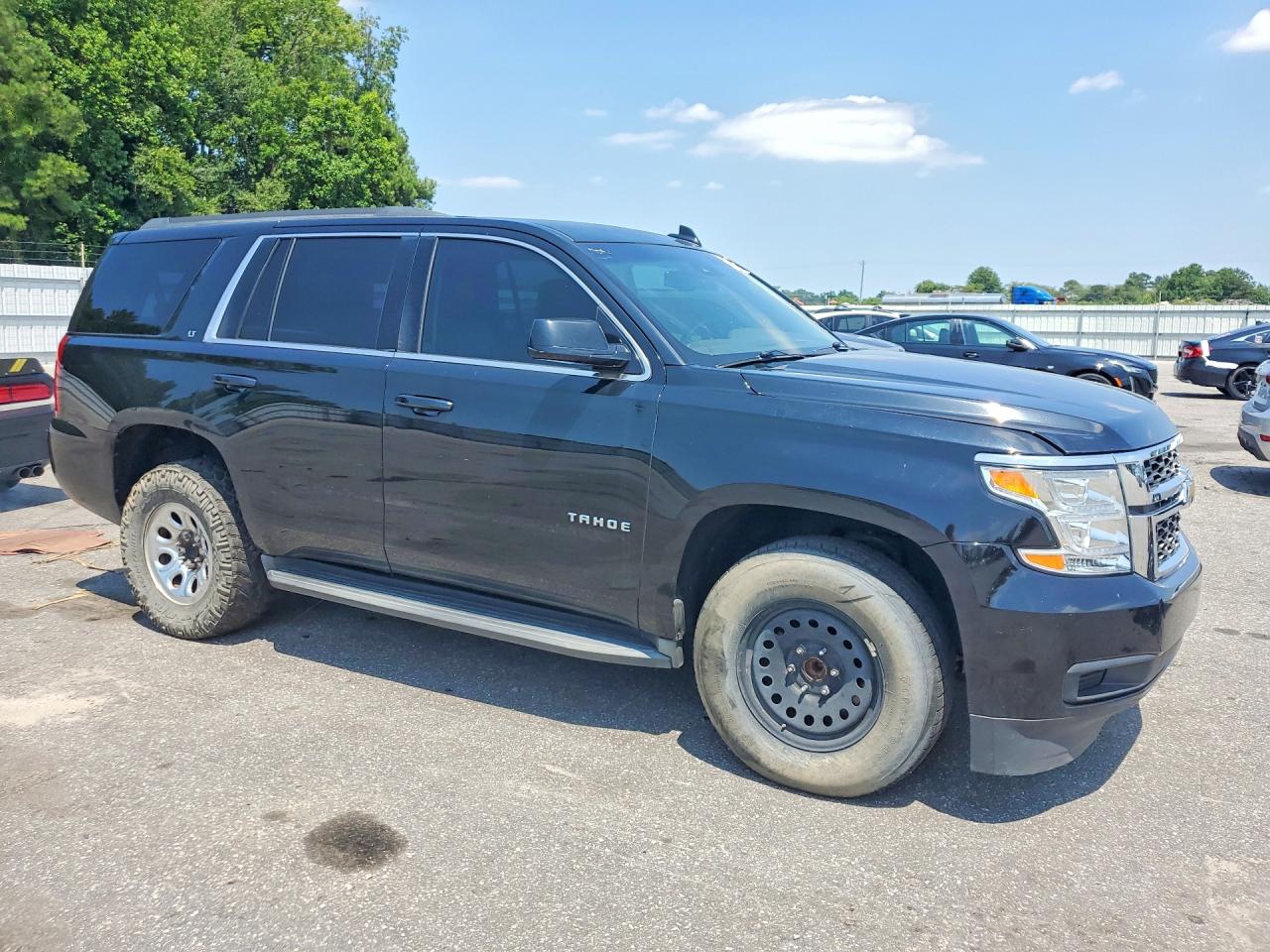 2015 Chevrolet Tahoe C1500 Lt Black vin: 1GNSCBKC6FR507404
