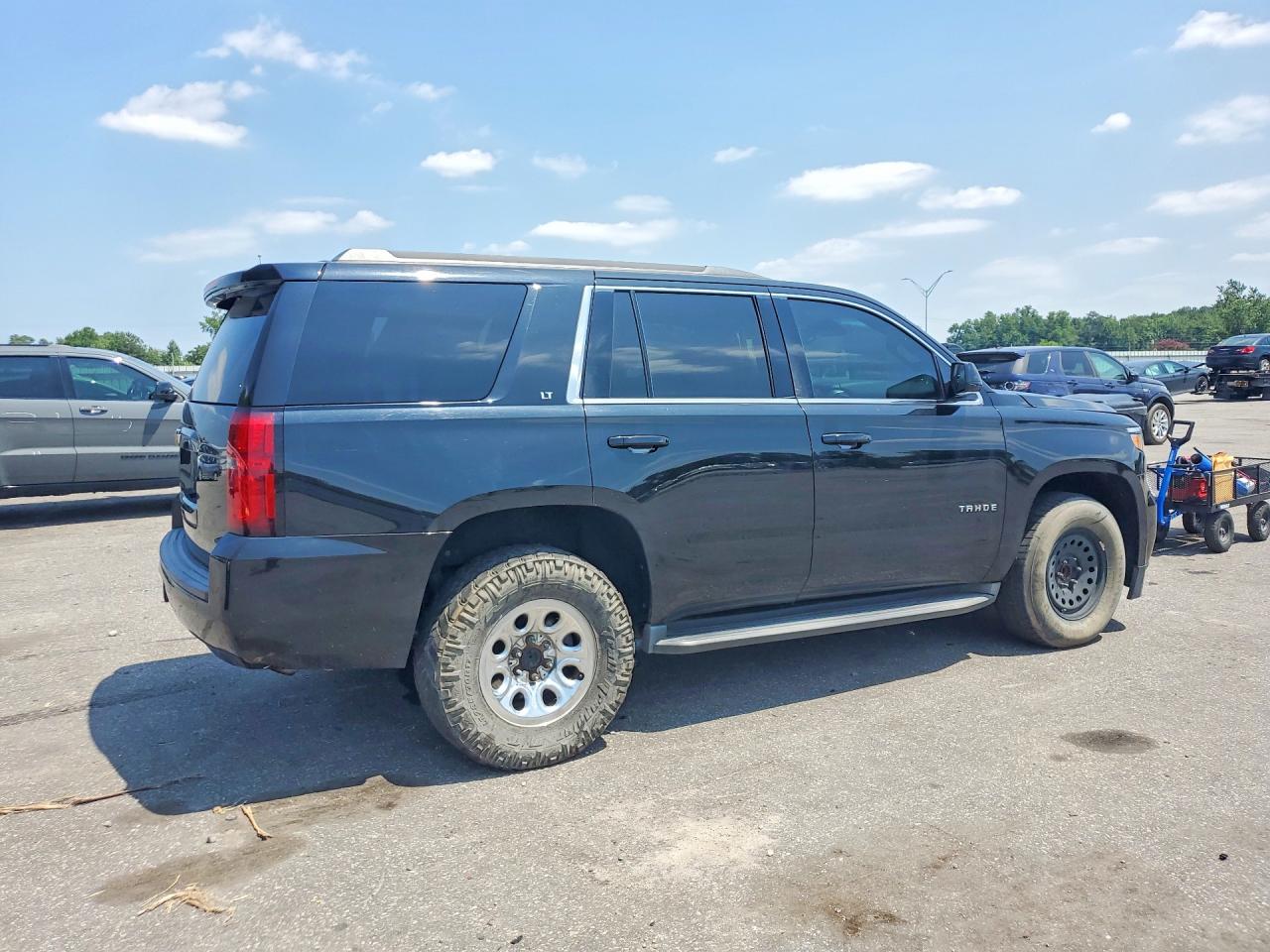 2015 Chevrolet Tahoe C1500 Lt Black vin: 1GNSCBKC6FR507404