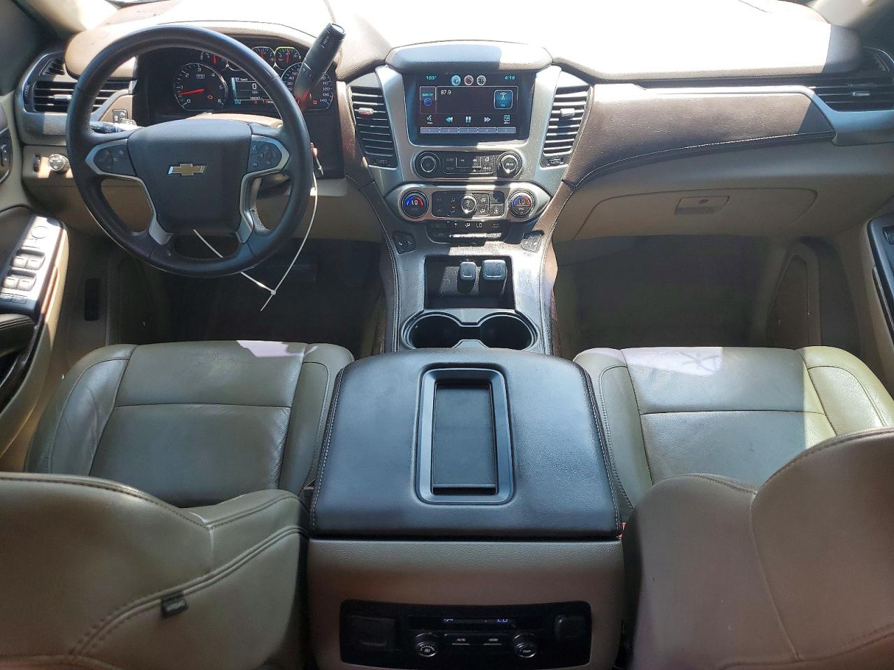 2015 Chevrolet Tahoe C1500 Lt Black vin: 1GNSCBKC6FR507404