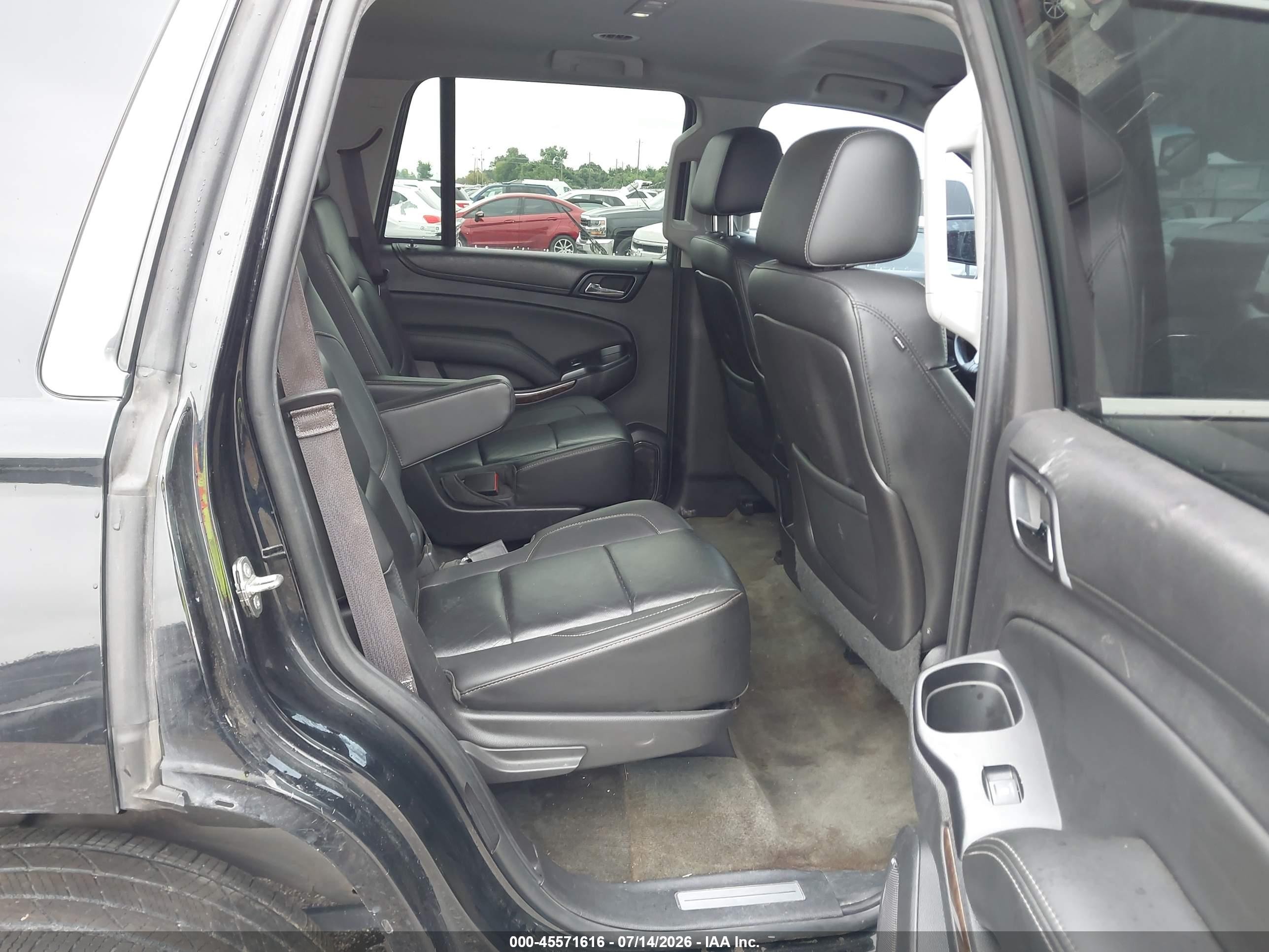 2015 Chevrolet Tahoe Lt Black vin: 1GNSCBKC7FR155076