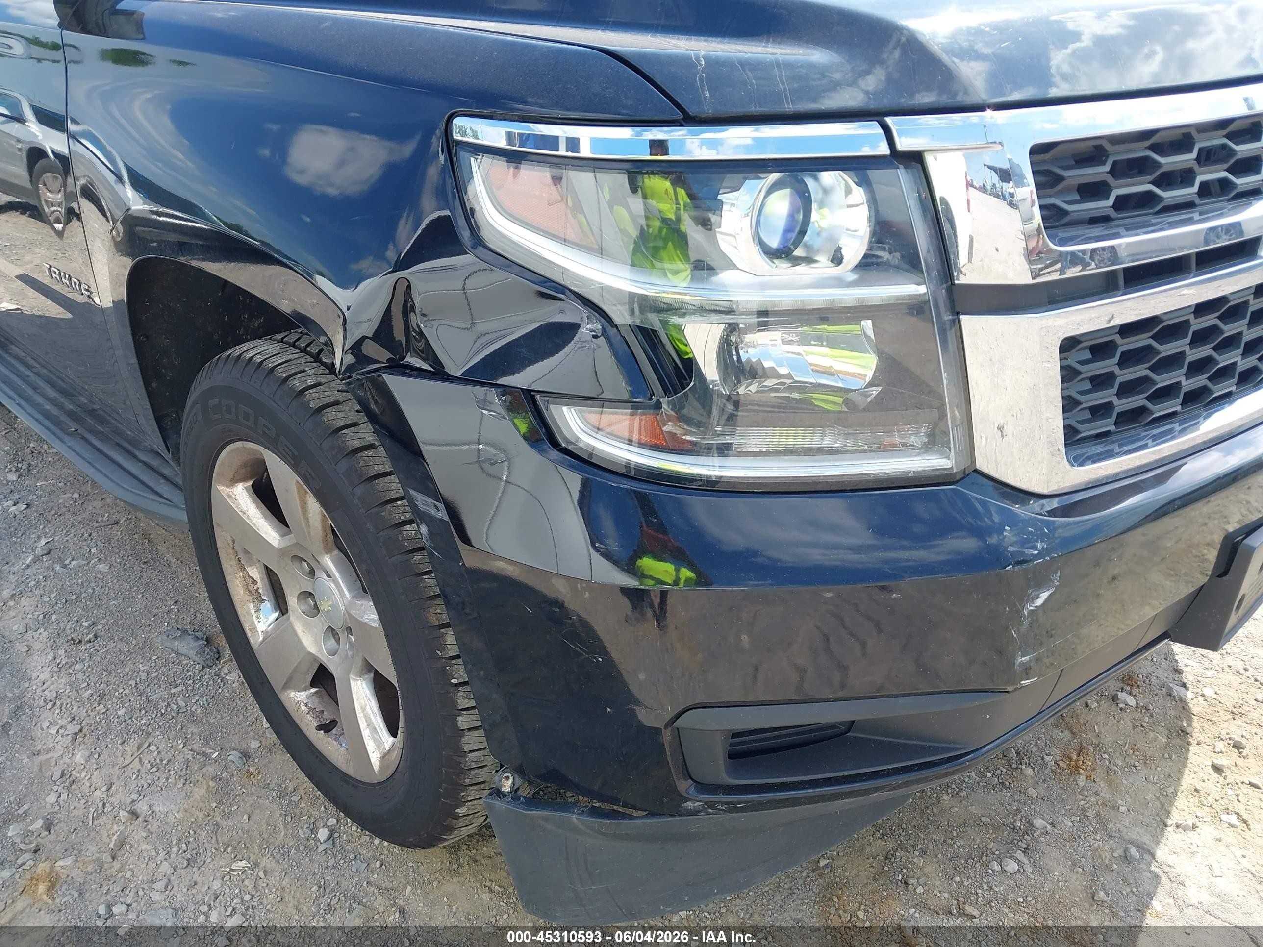 2016 Chevrolet Tahoe Lt Черный vin: 1GNSCBKC7GR373486
