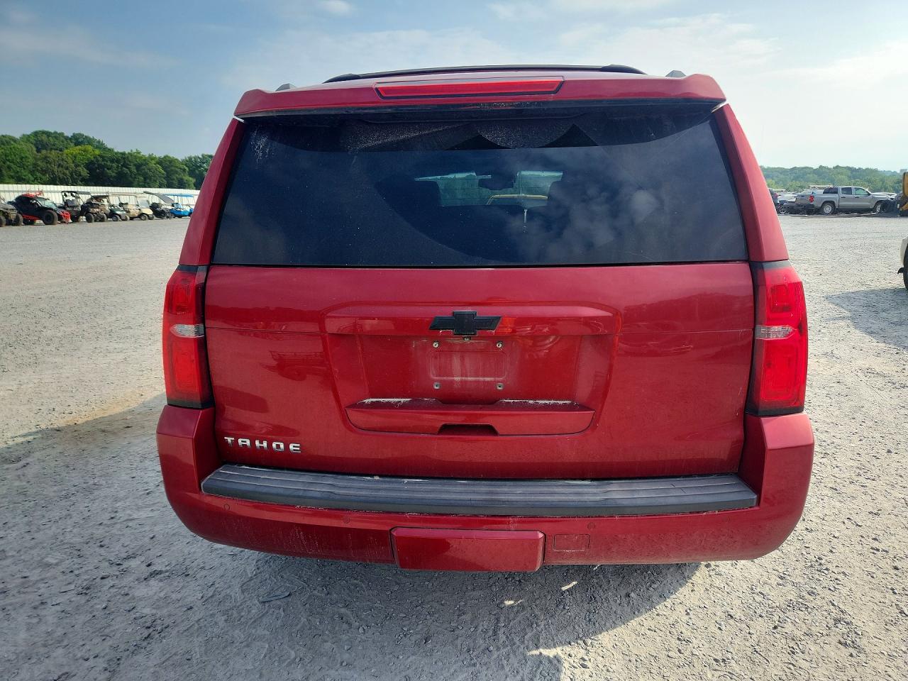 2015 Chevrolet Tahoe C1500 Lt Burgundy vin: 1GNSCBKC8FR170010