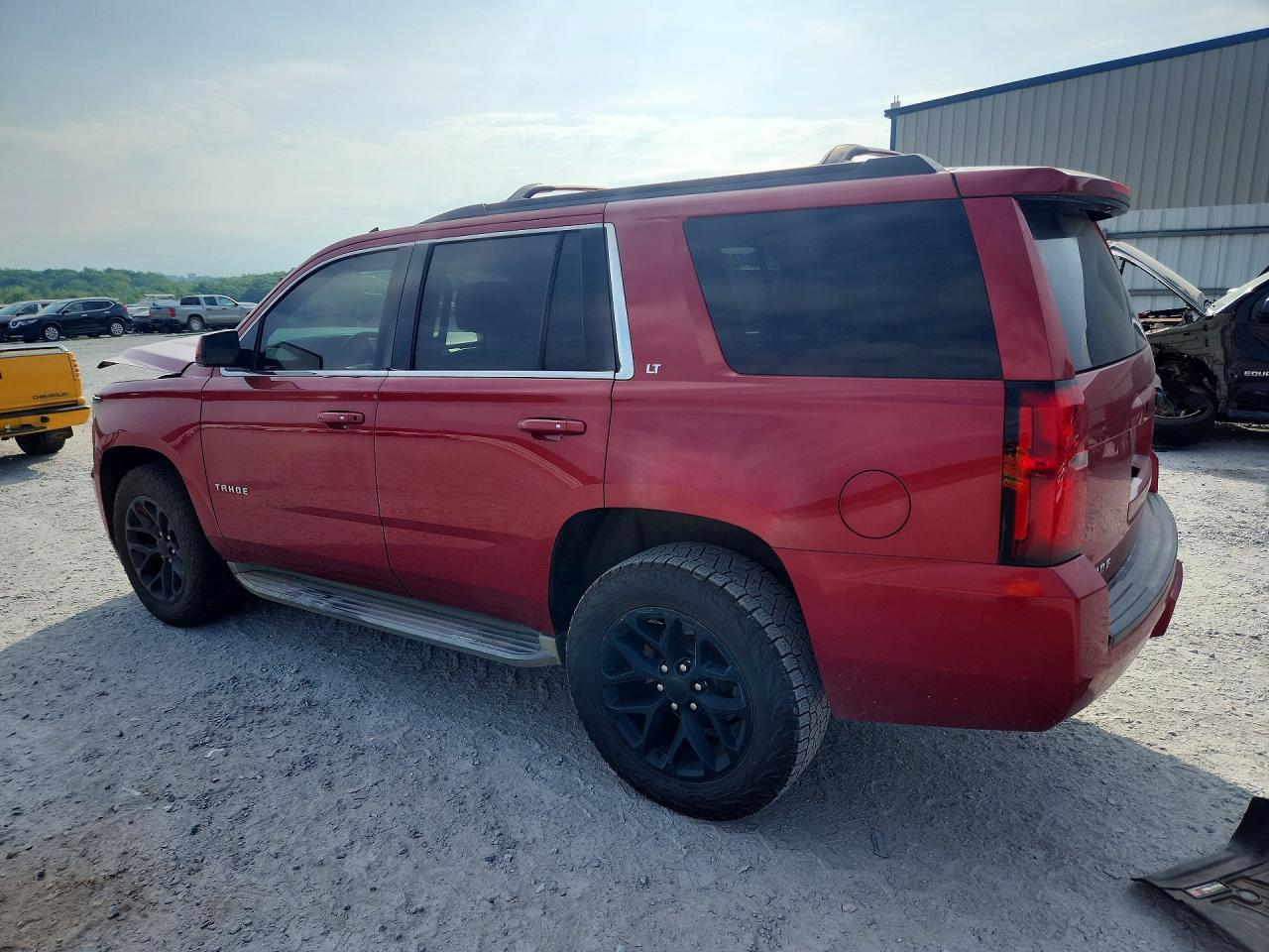 2015 Chevrolet Tahoe C1500 Lt Burgundy vin: 1GNSCBKC8FR170010