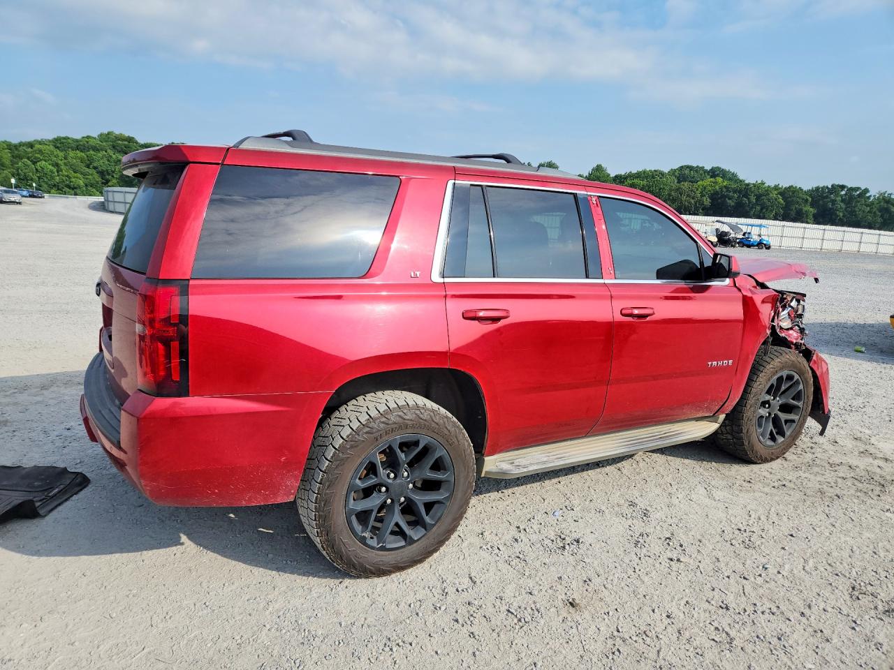 2015 Chevrolet Tahoe C1500 Lt Burgundy vin: 1GNSCBKC8FR170010