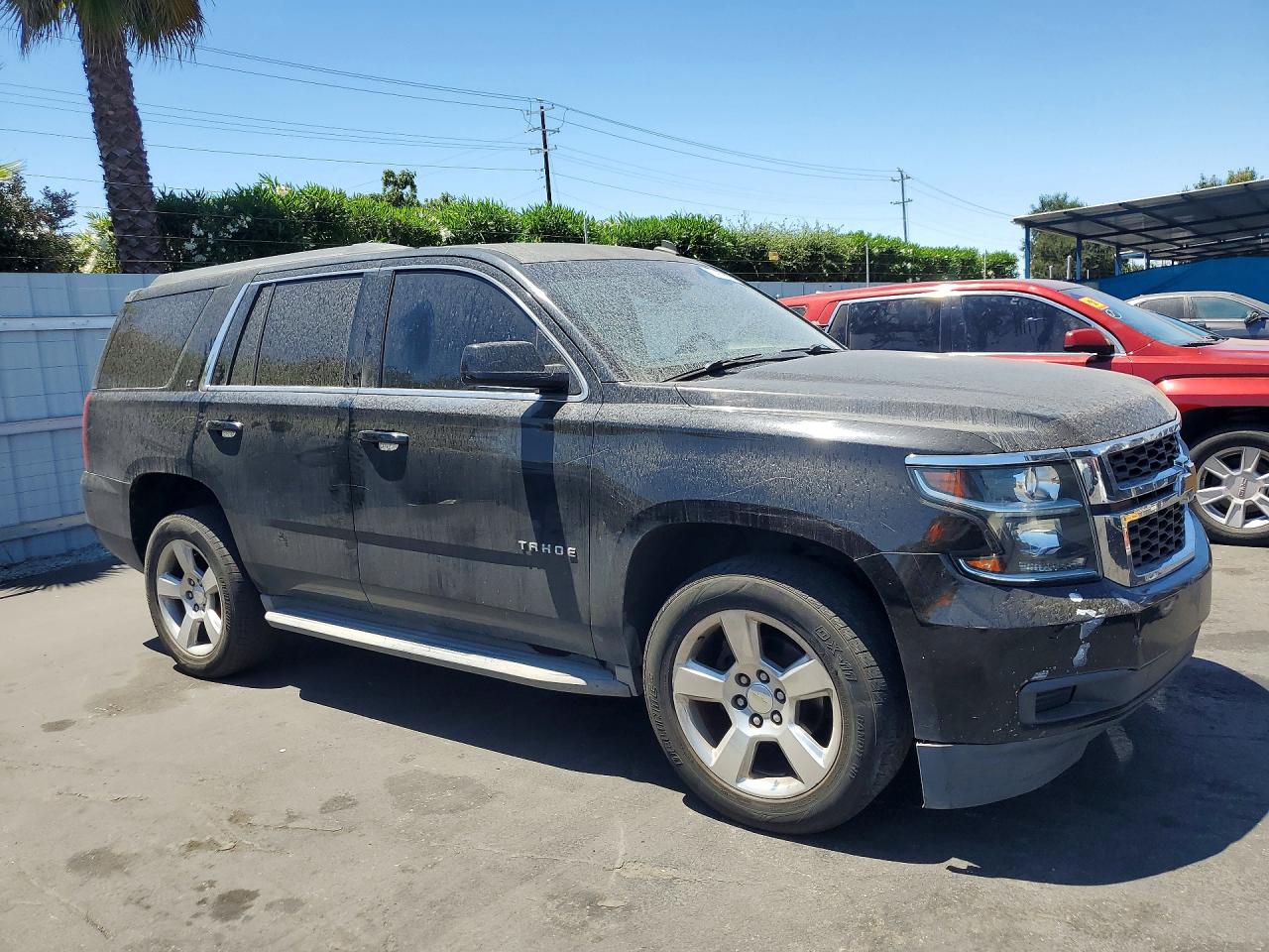 2015 Chevrolet Tahoe C1500 Lt Black vin: 1GNSCBKC9FR215343