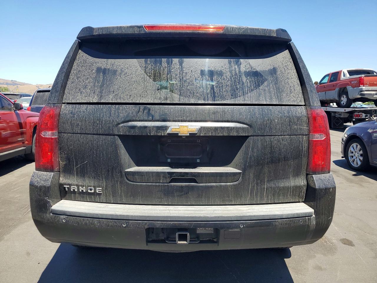 2015 Chevrolet Tahoe C1500 Lt Black vin: 1GNSCBKC9FR215343