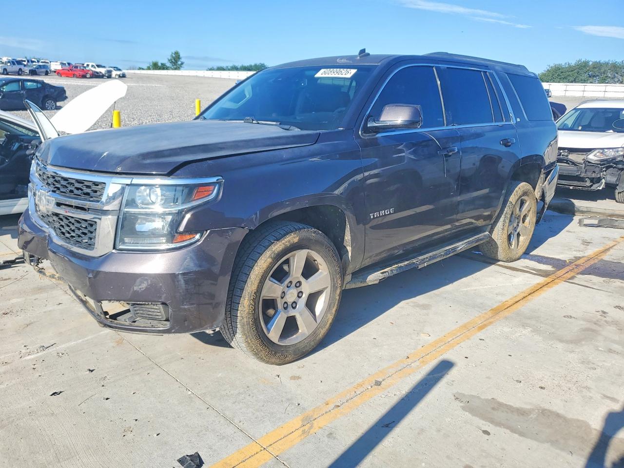 2015 Chevrolet Tahoe C1500 Lt Черный vin: 1GNSCBKC9FR253123