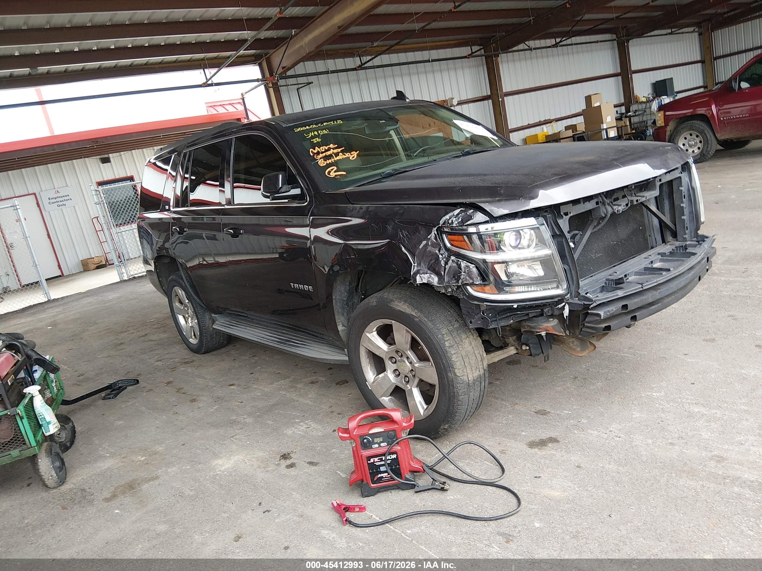 2015 Chevrolet Tahoe Lt Gray vin: 1GNSCBKC9FR549081