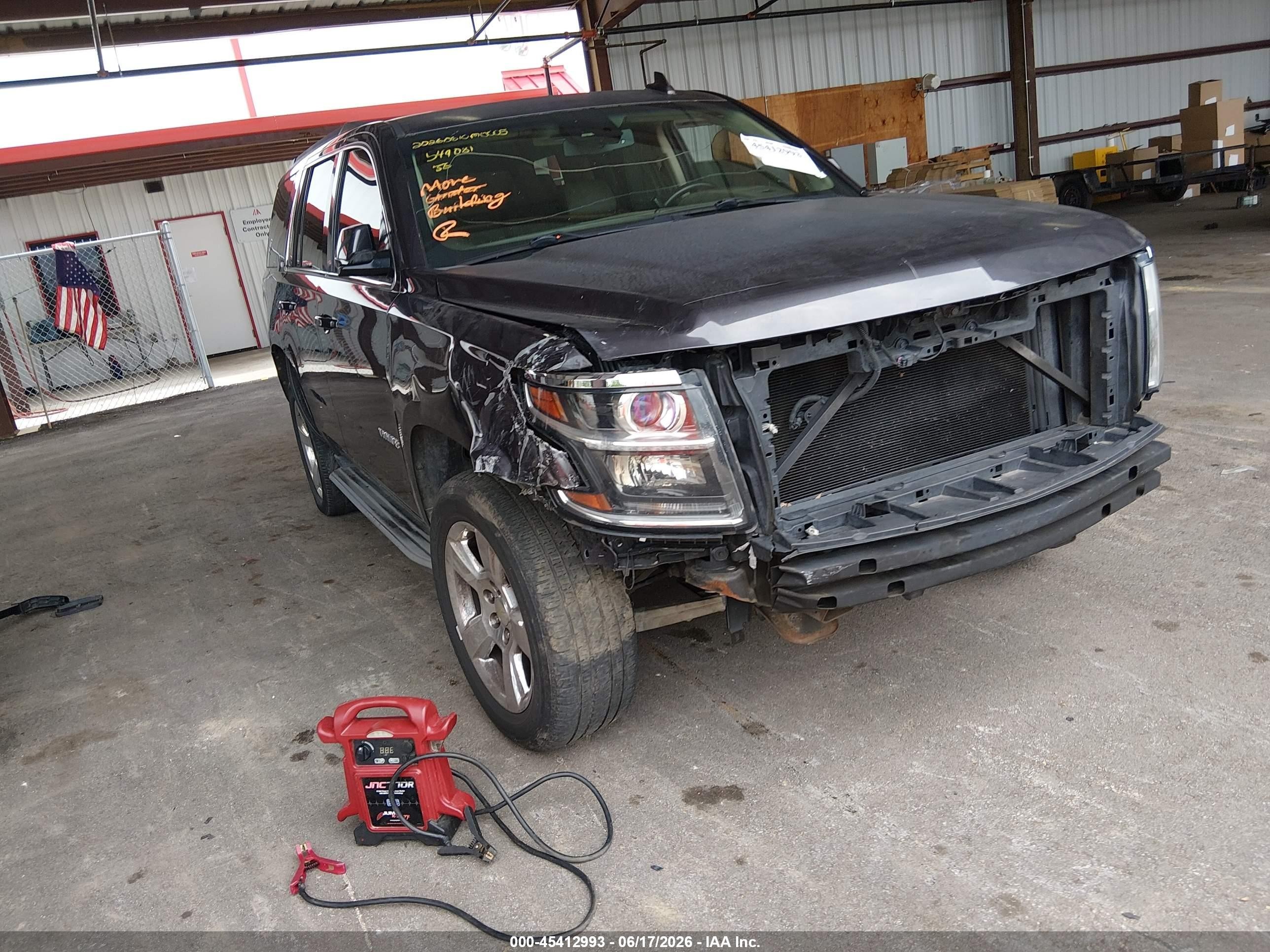 2015 Chevrolet Tahoe Lt Gray vin: 1GNSCBKC9FR549081