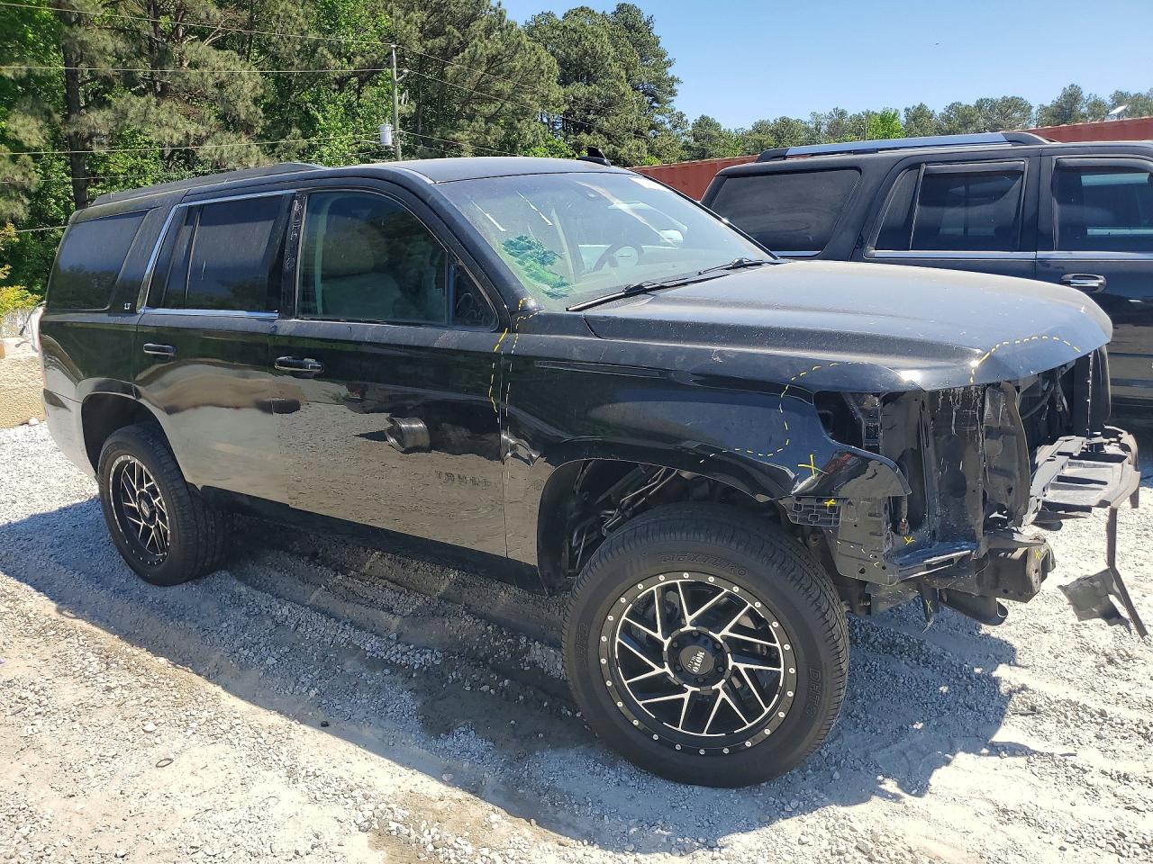 2015 Chevrolet Tahoe C1500 Lt Черный vin: 1GNSCBKC9FR580847