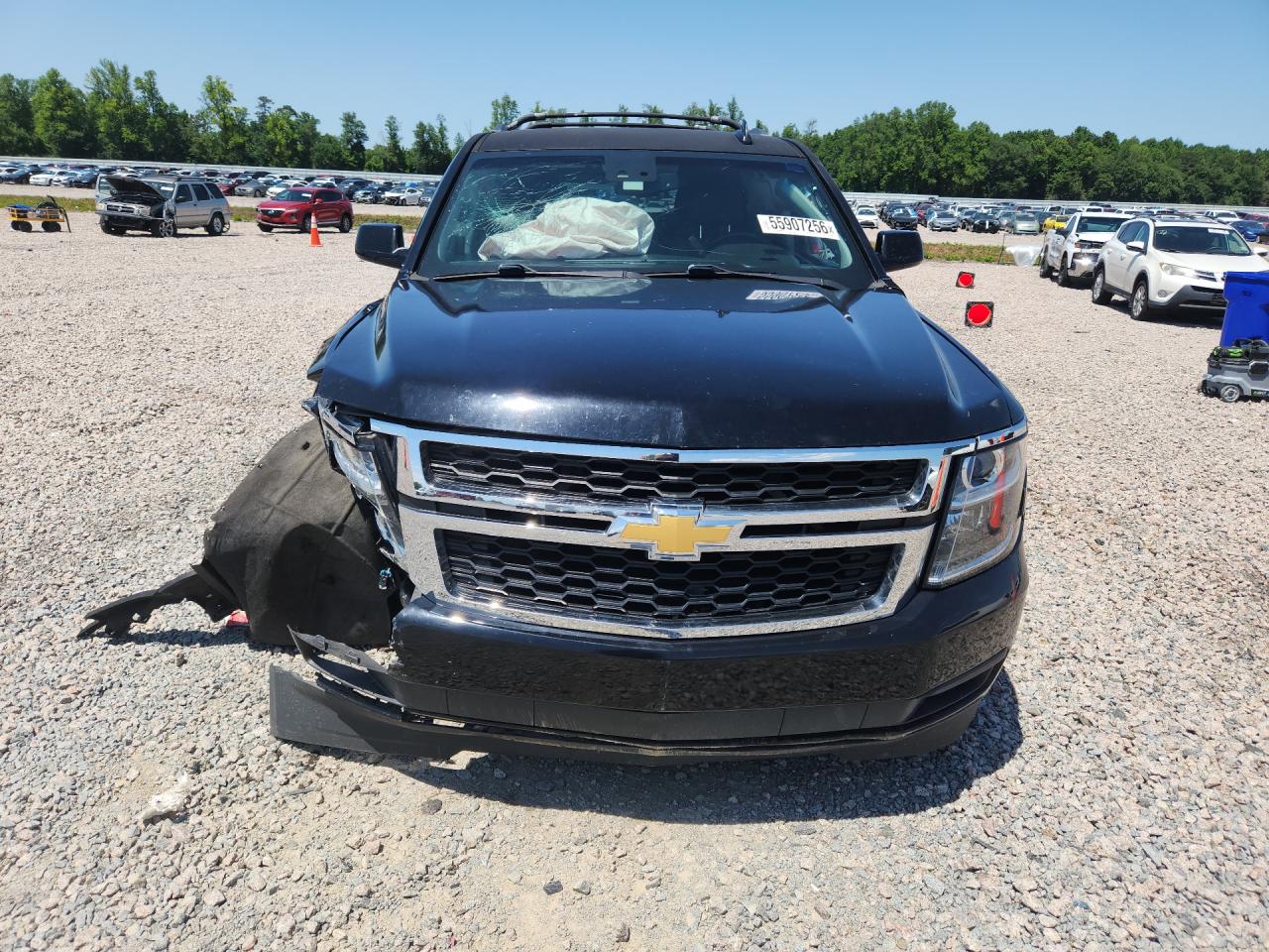 2015 Chevrolet Tahoe C1500 Lt Black vin: 1GNSCBKC9FR616360