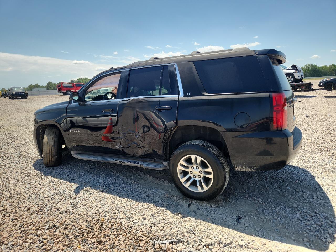 2015 Chevrolet Tahoe C1500 Lt Black vin: 1GNSCBKC9FR616360