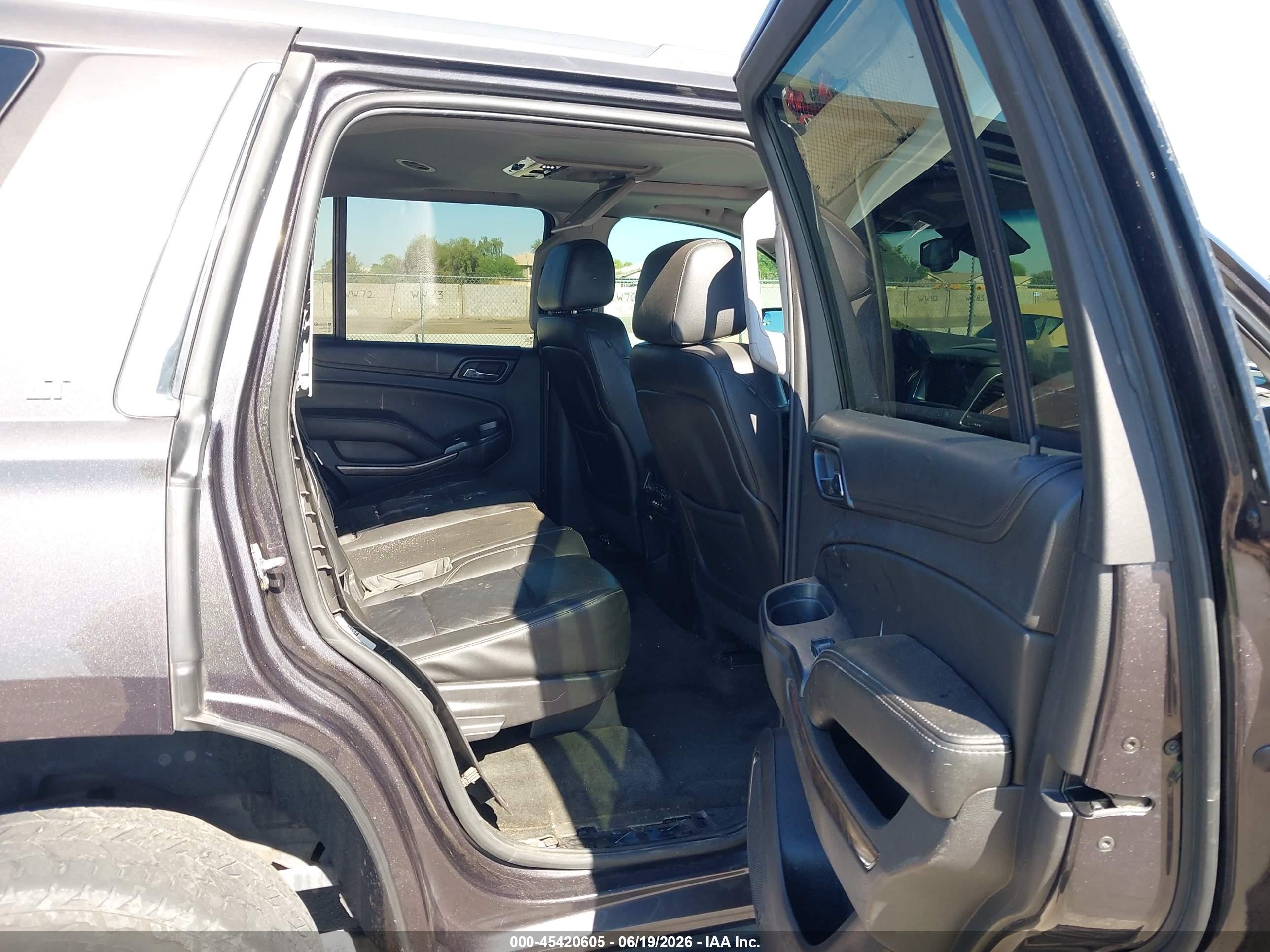 2015 Chevrolet Tahoe Lt Black vin: 1GNSCBKCXFR143343