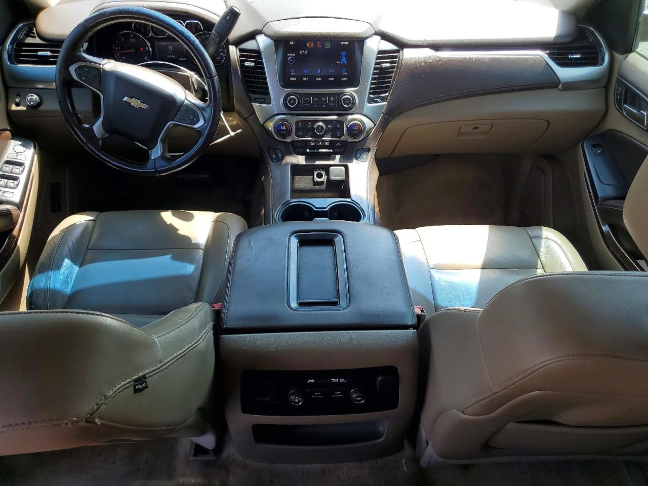 2015 Chevrolet Tahoe C1500 Lt Black vin: 1GNSCBKCXFR252014