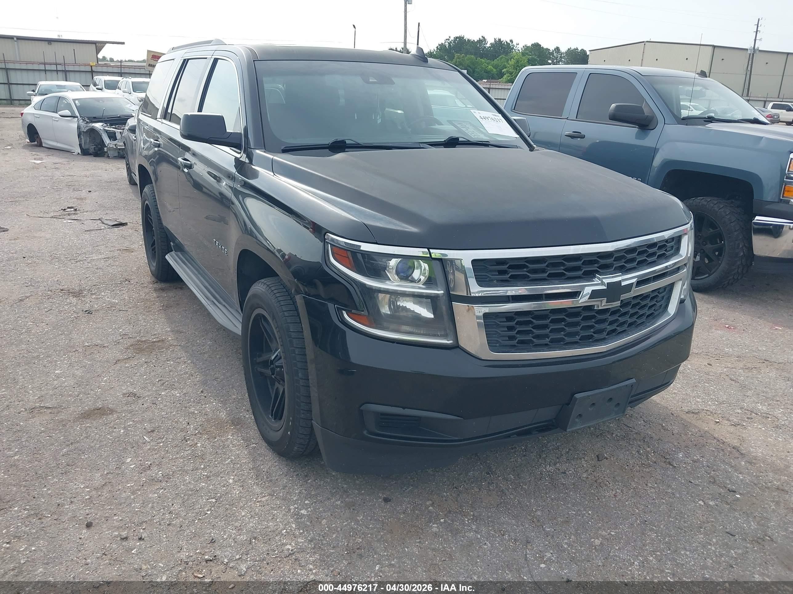 2015 Chevrolet Tahoe Lt Black vin: 1GNSCBKCXFR636438