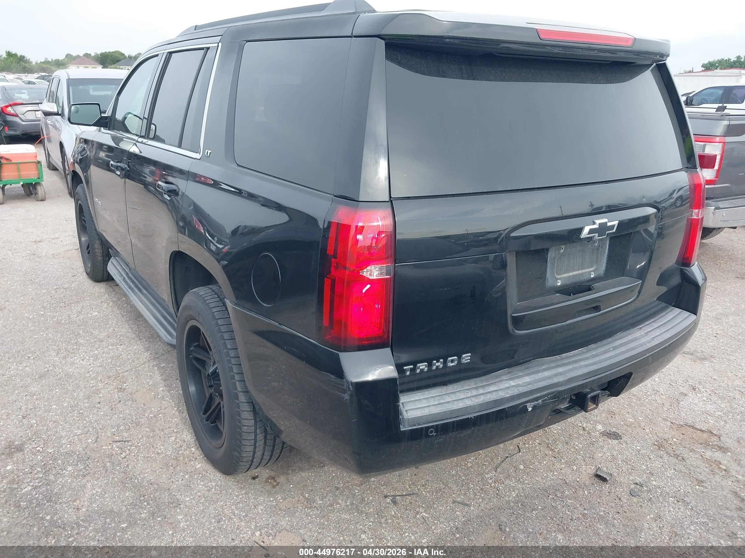 2015 Chevrolet Tahoe Lt Black vin: 1GNSCBKCXFR636438