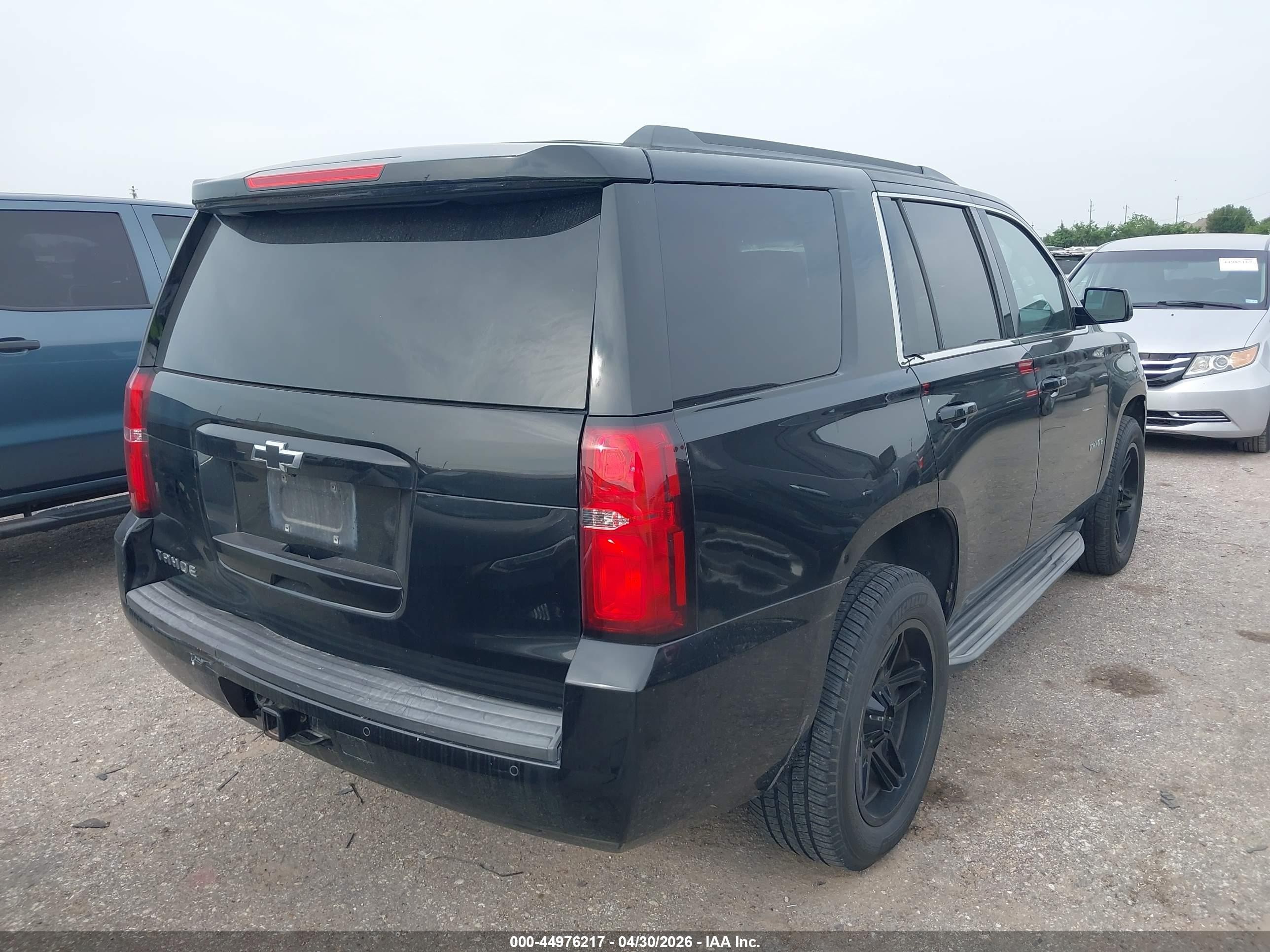 2015 Chevrolet Tahoe Lt Black vin: 1GNSCBKCXFR636438