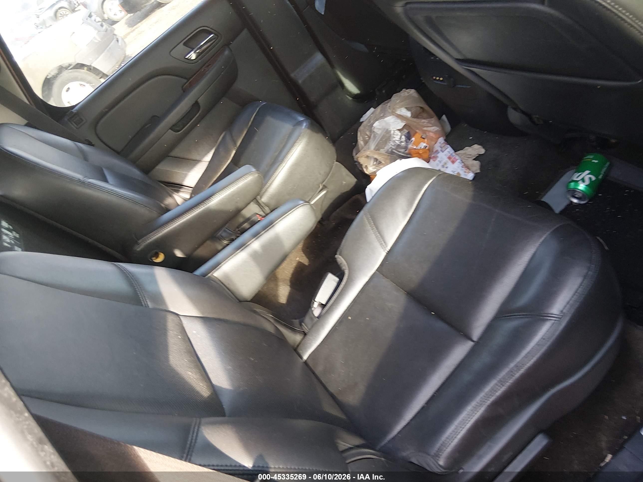 2013 Chevrolet Tahoe Ltz Black vin: 1GNSCCE00DR237722