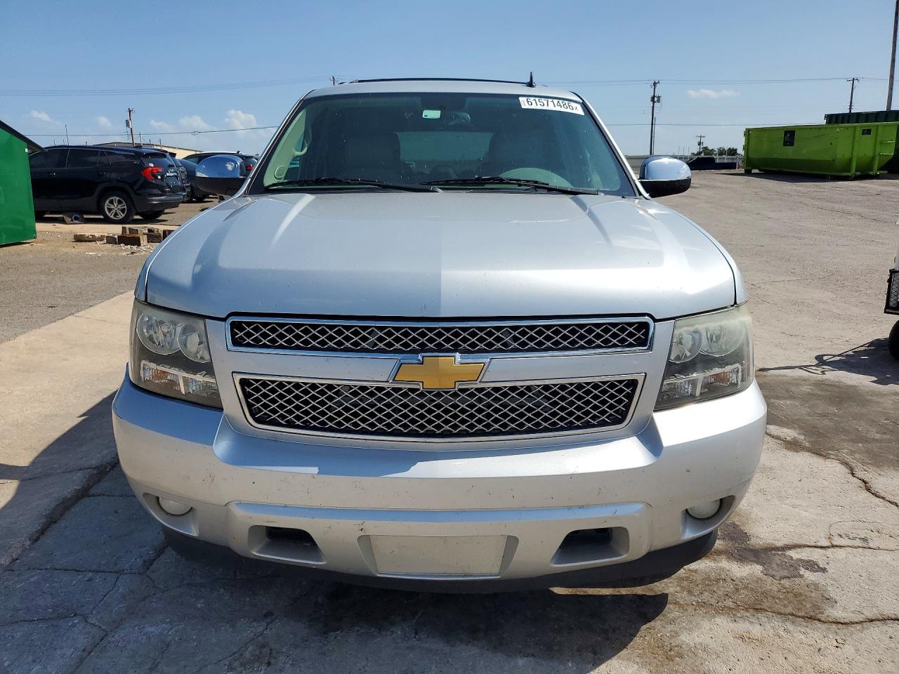 2013 Chevrolet Tahoe C1500 Ltz Silver vin: 1GNSCCE02DR139498