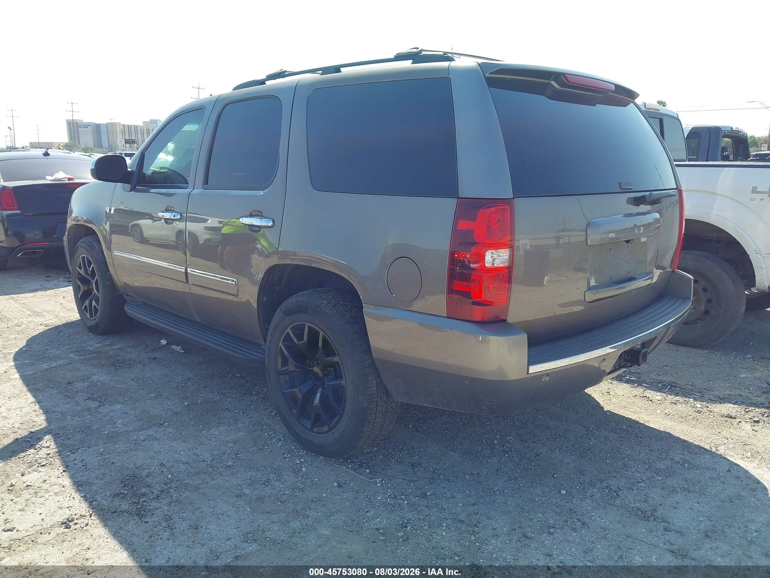 2013 Chevrolet Tahoe Ltz Серый vin: 1GNSCCE07DR344735