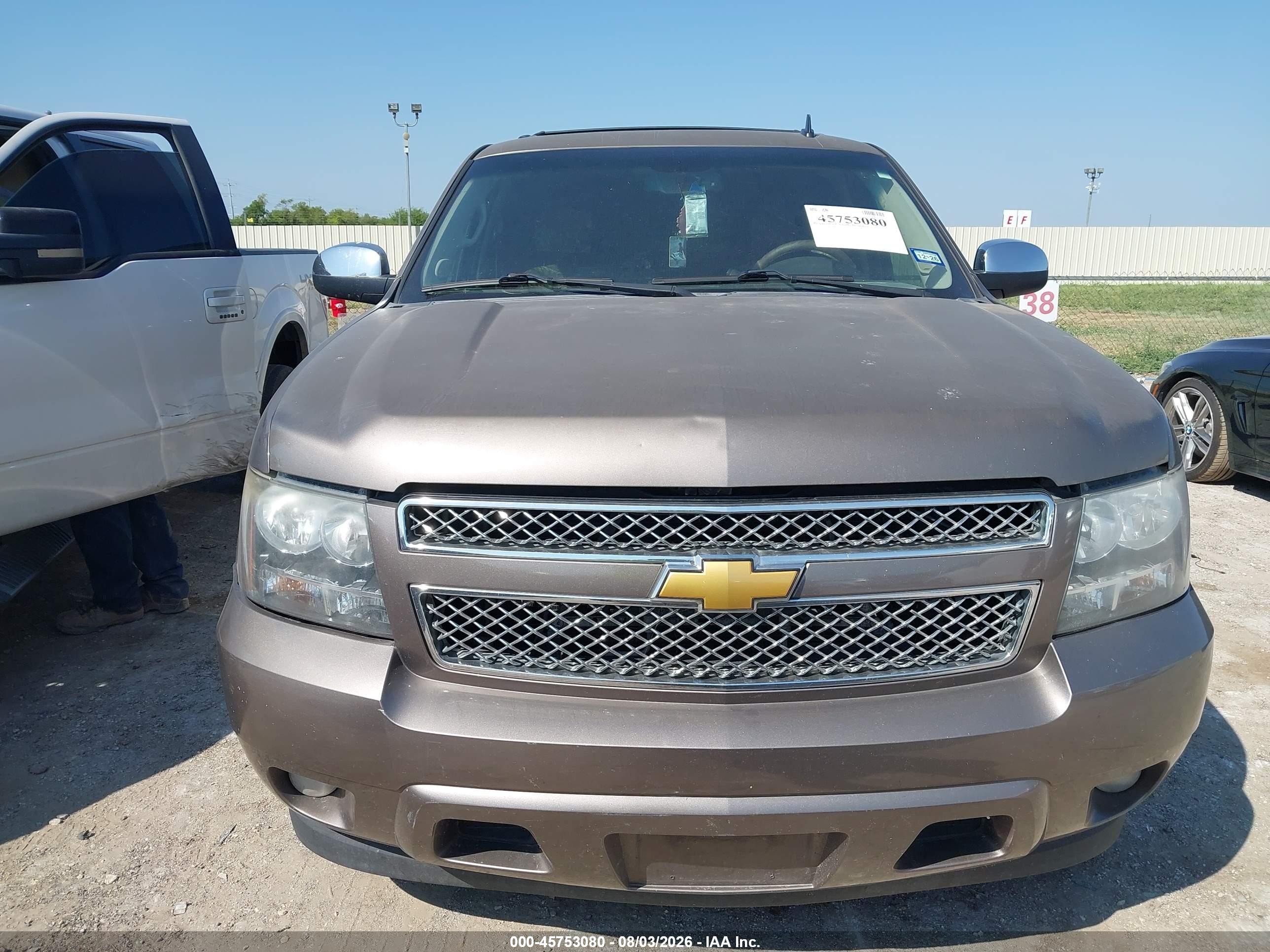 2013 Chevrolet Tahoe Ltz Серый vin: 1GNSCCE07DR344735