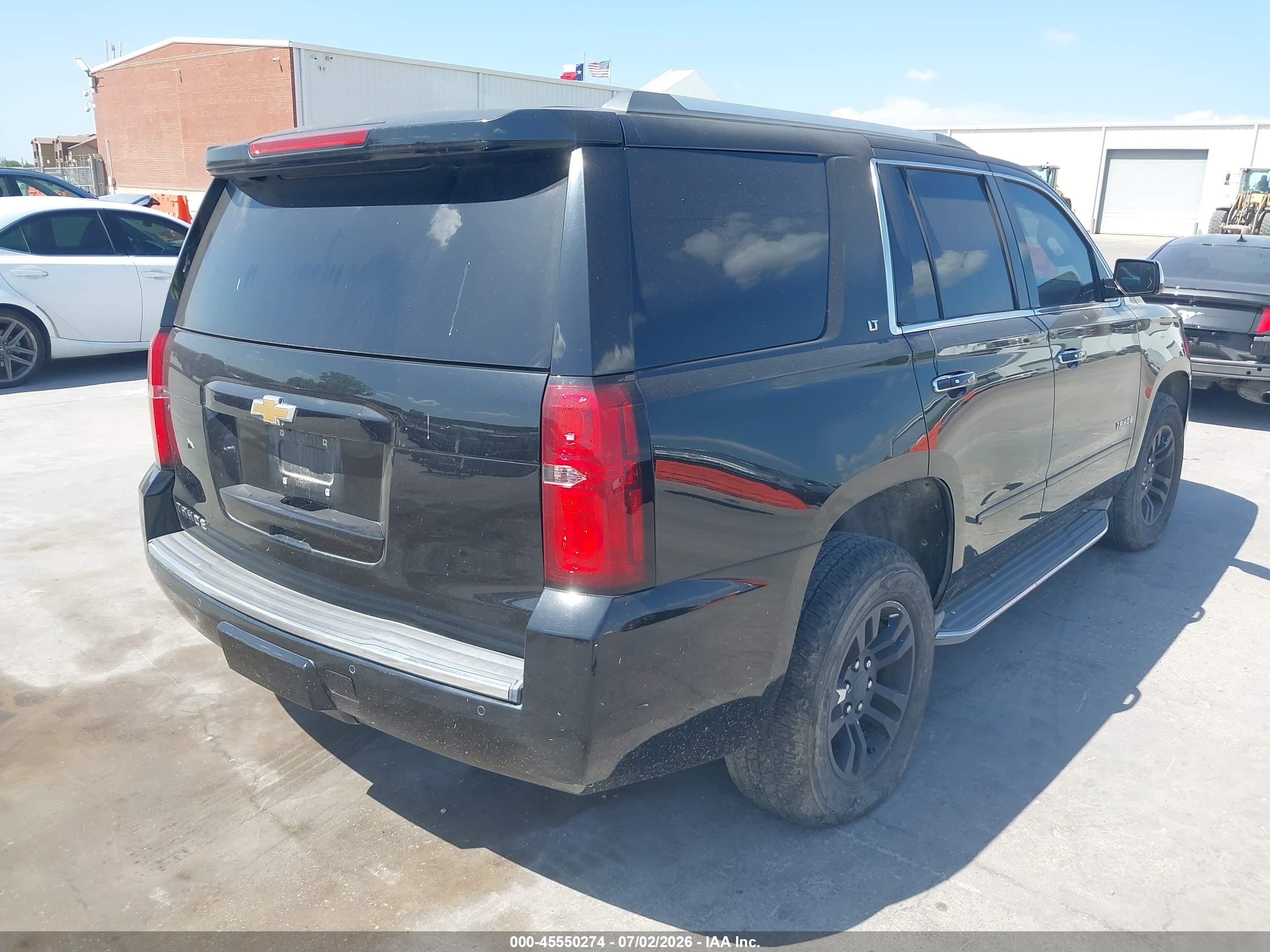 2015 Chevrolet Tahoe Ltz Black vin: 1GNSCCKC0FR186353