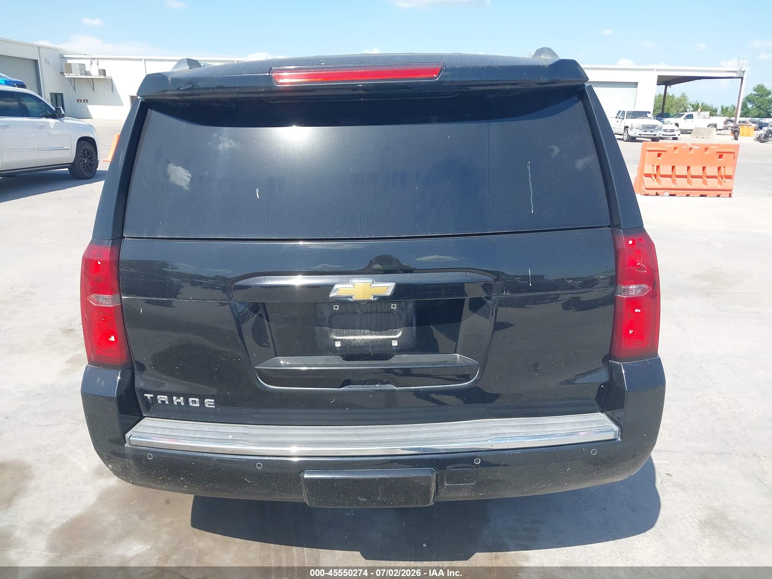 2015 Chevrolet Tahoe Ltz Black vin: 1GNSCCKC0FR186353