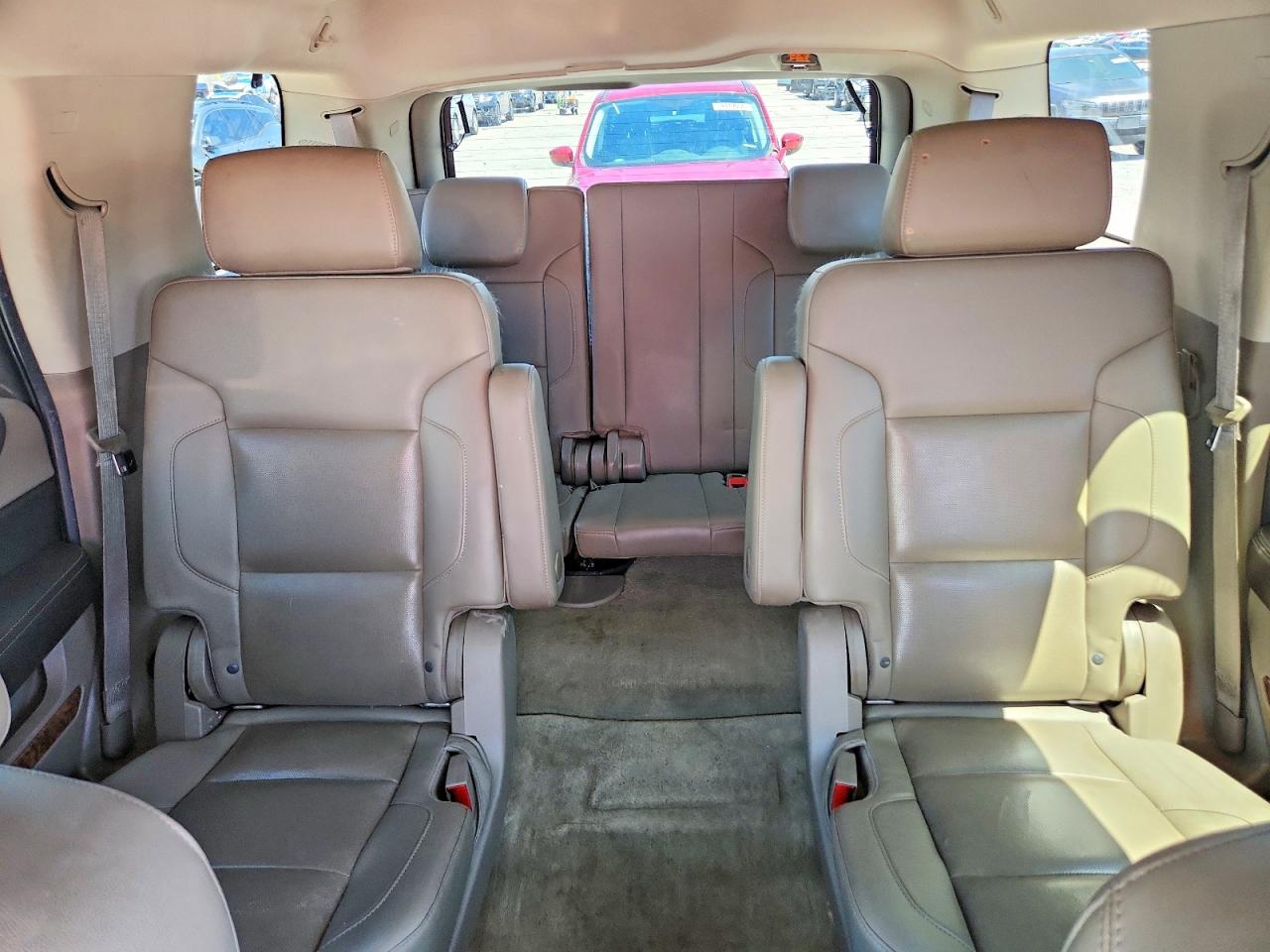 2015 Chevrolet Tahoe C1500 Ltz Red vin: 1GNSCCKC1FR110978