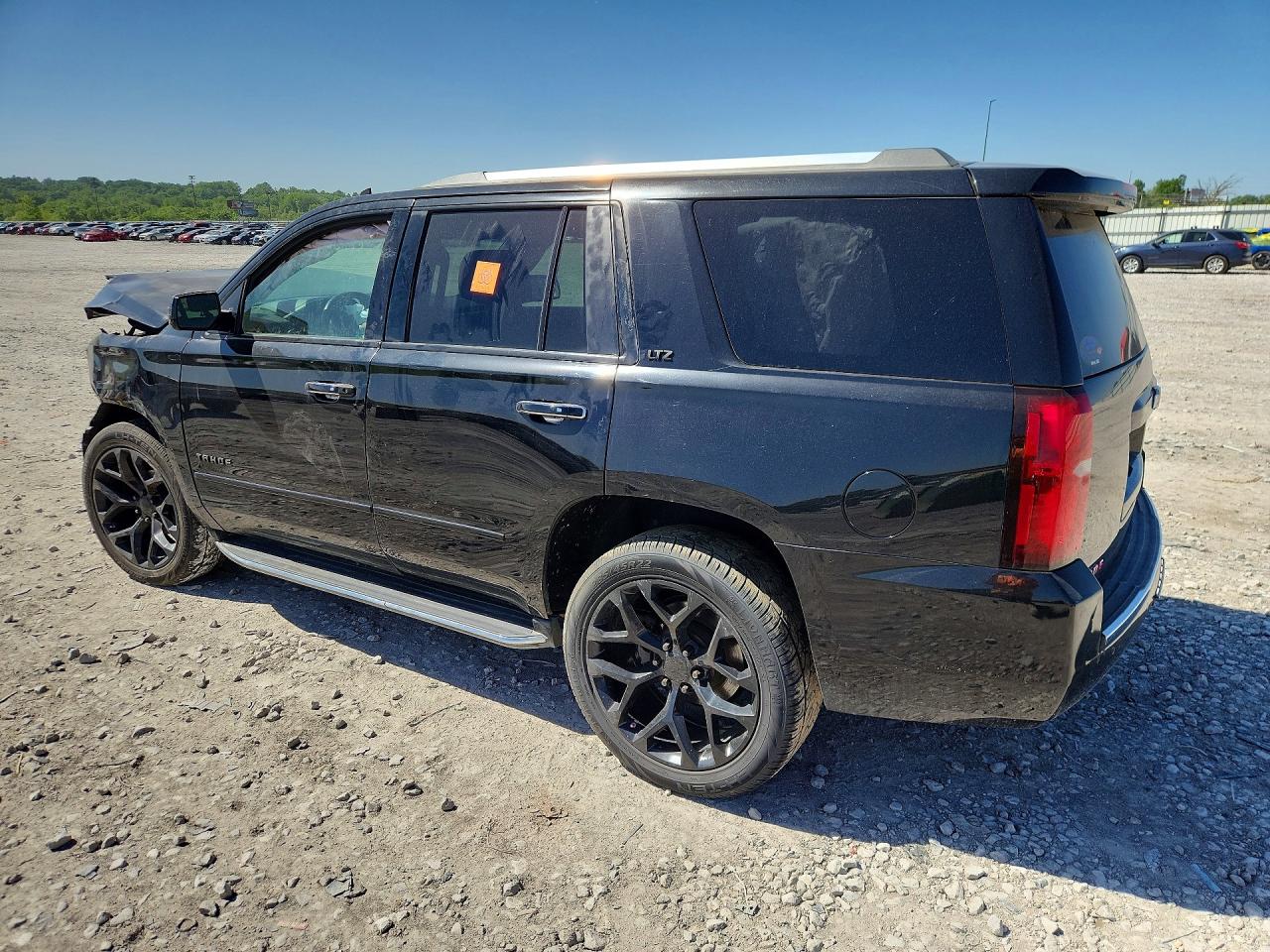 2015 Chevrolet Tahoe C1500 Ltz Black vin: 1GNSCCKC1FR117610