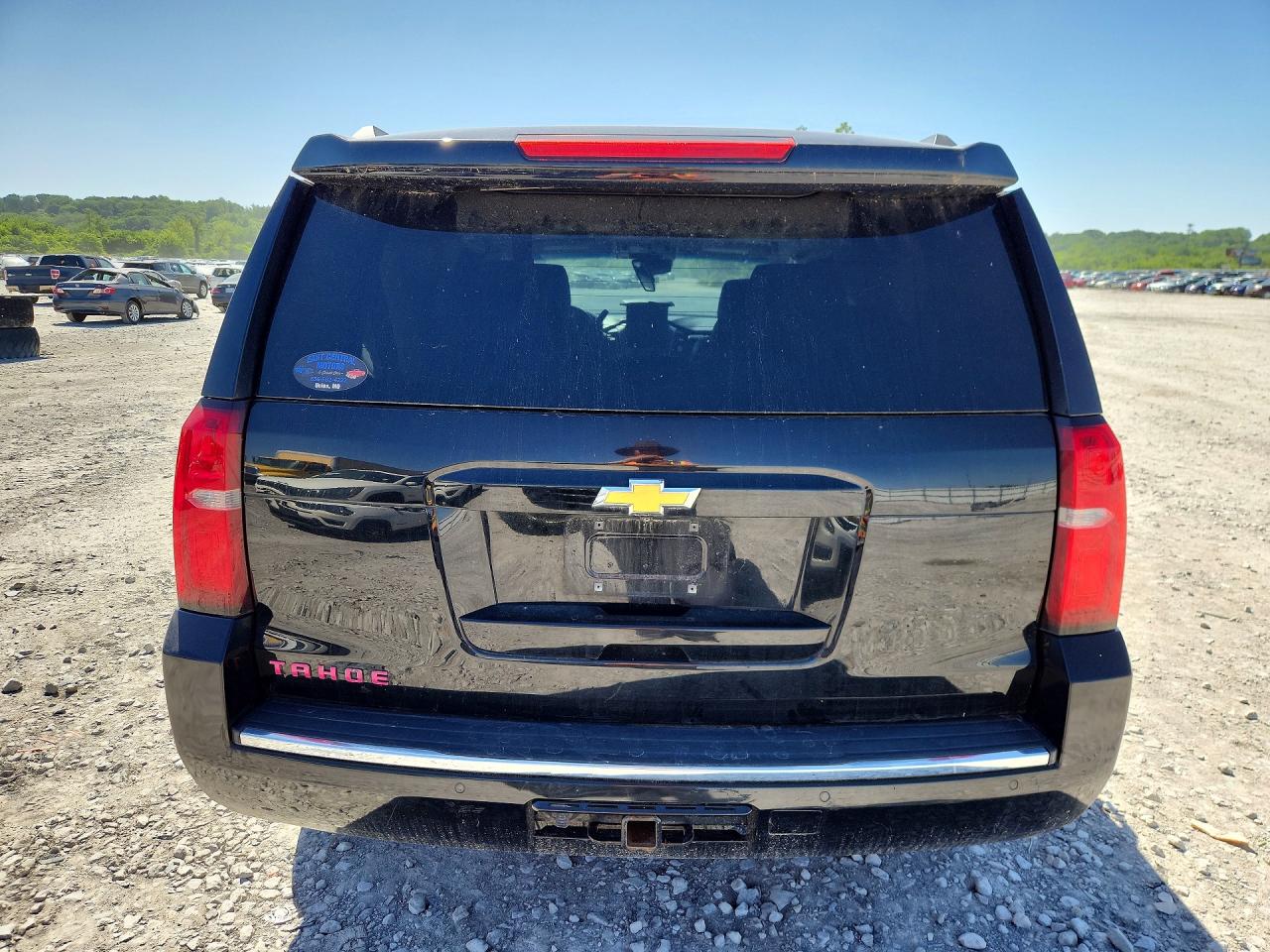 2015 Chevrolet Tahoe C1500 Ltz Black vin: 1GNSCCKC1FR117610