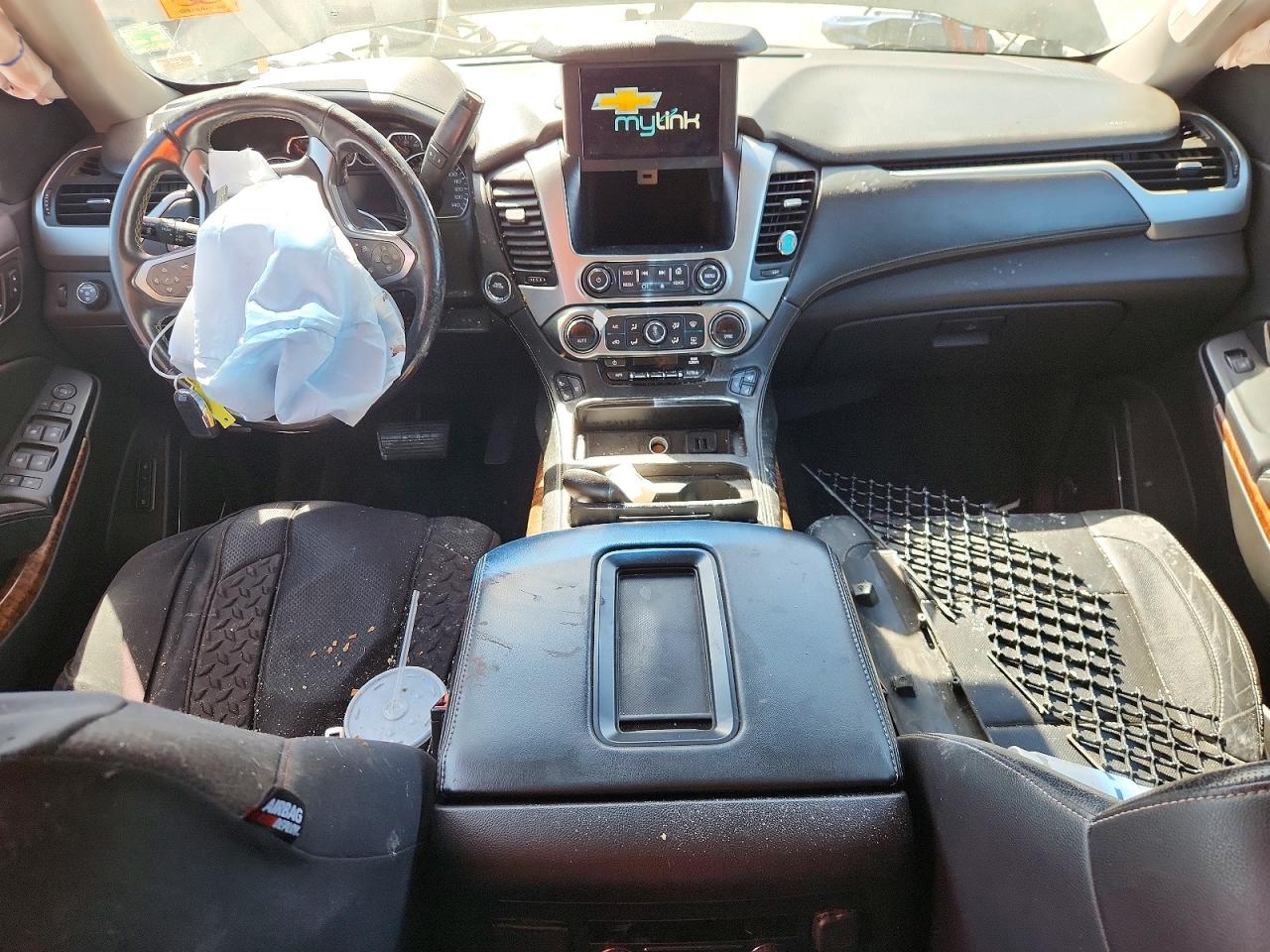 2015 Chevrolet Tahoe C1500 Ltz Black vin: 1GNSCCKC1FR117610