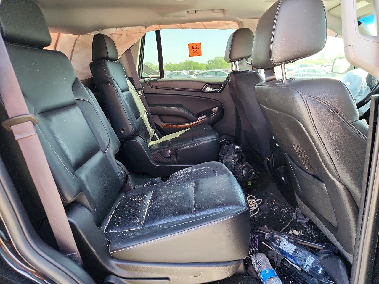 2015 Chevrolet Tahoe C1500 Ltz Black vin: 1GNSCCKC1FR117610