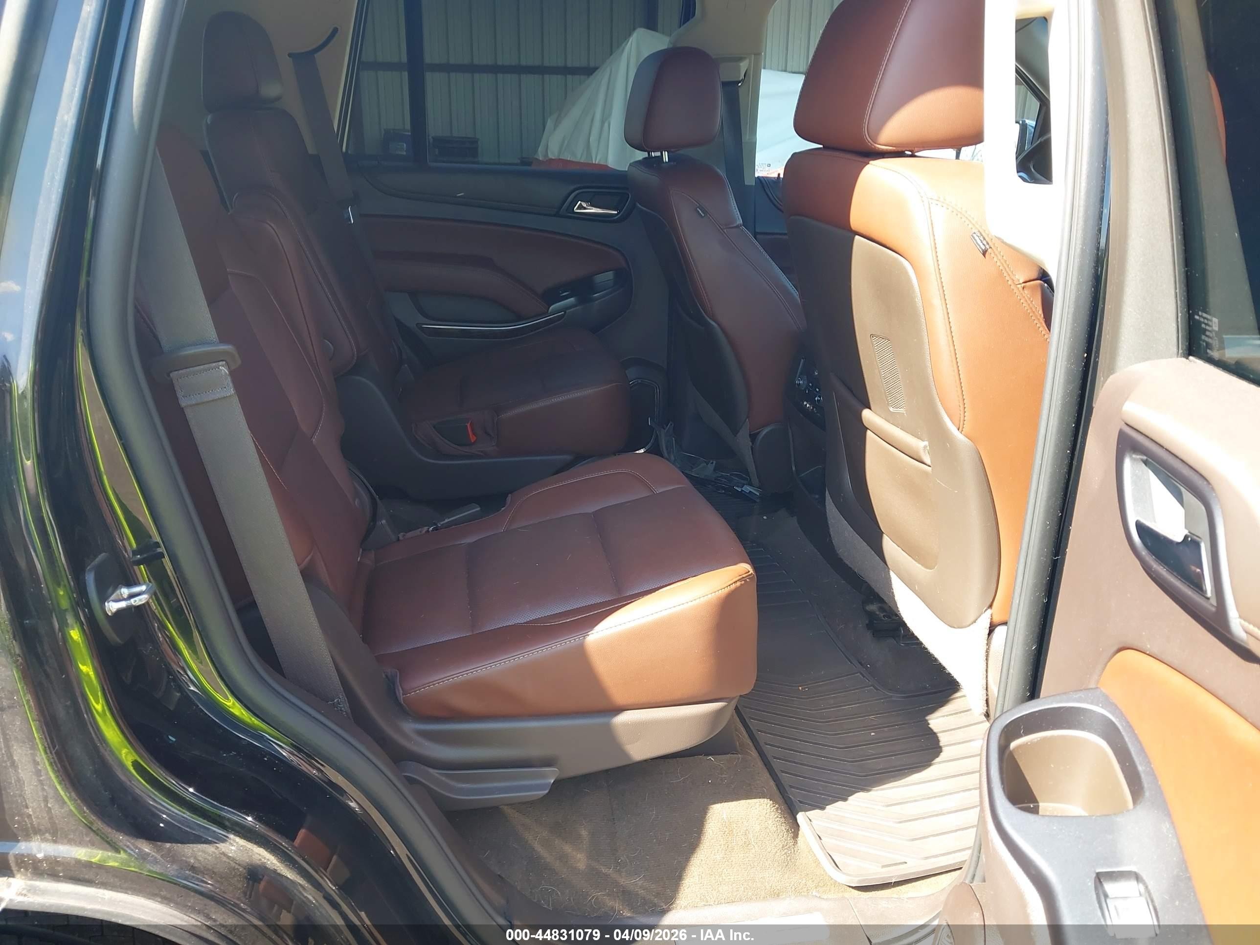 2015 Chevrolet Tahoe Ltz Black vin: 1GNSCCKC1FR504951