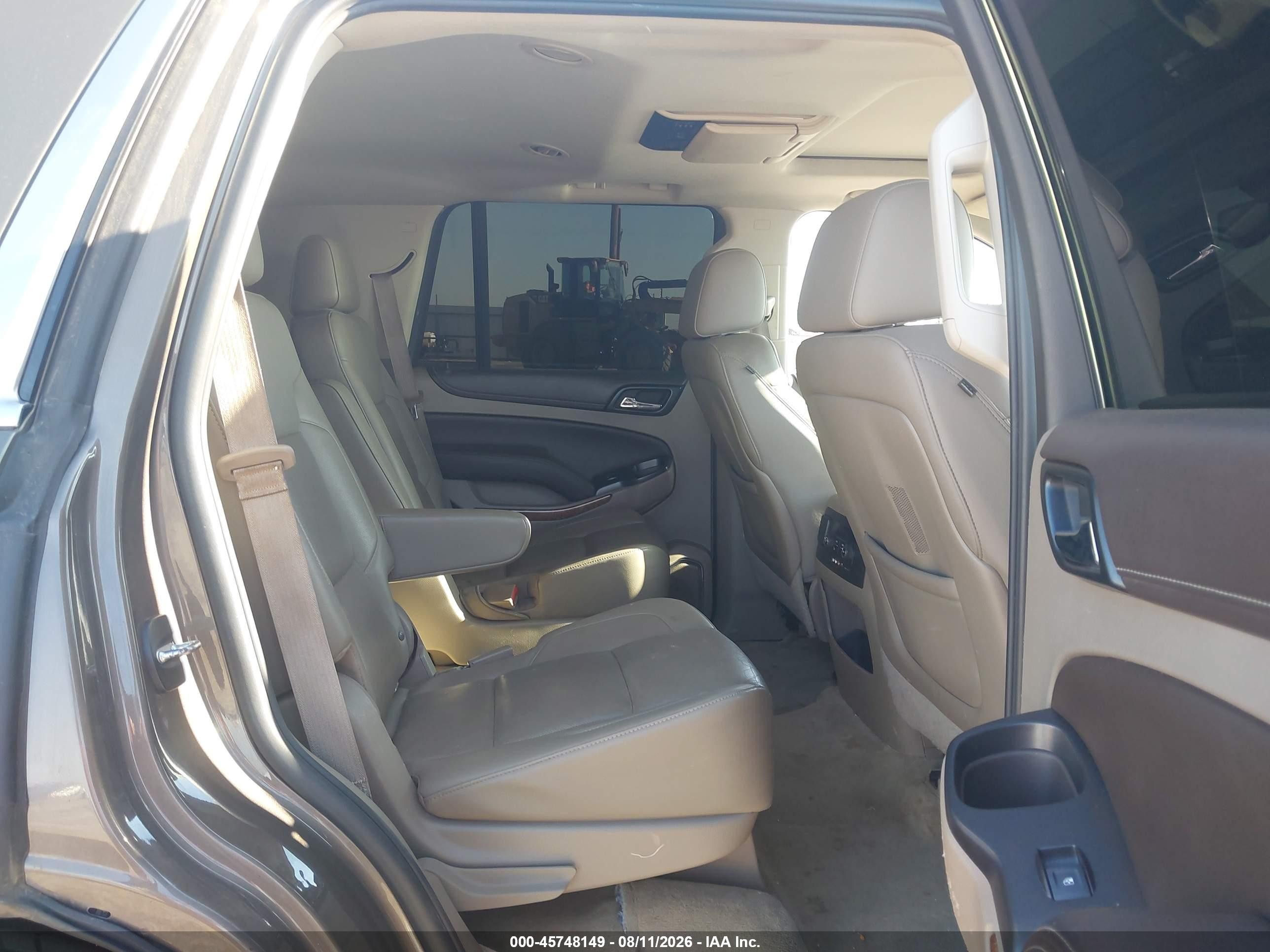 2015 Chevrolet Tahoe Ltz Коричневый vin: 1GNSCCKC1FR596529