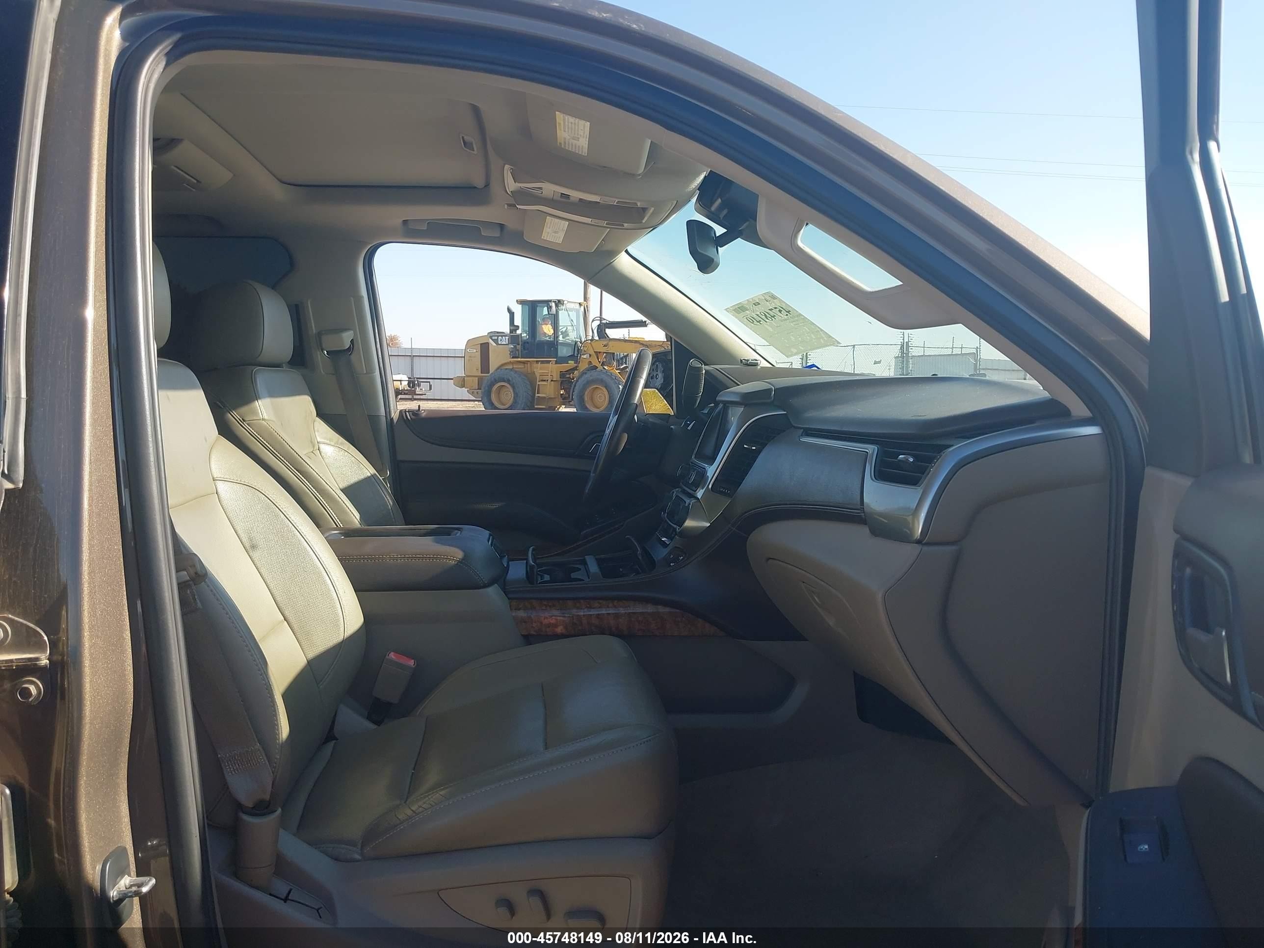 2015 Chevrolet Tahoe Ltz Коричневый vin: 1GNSCCKC1FR596529