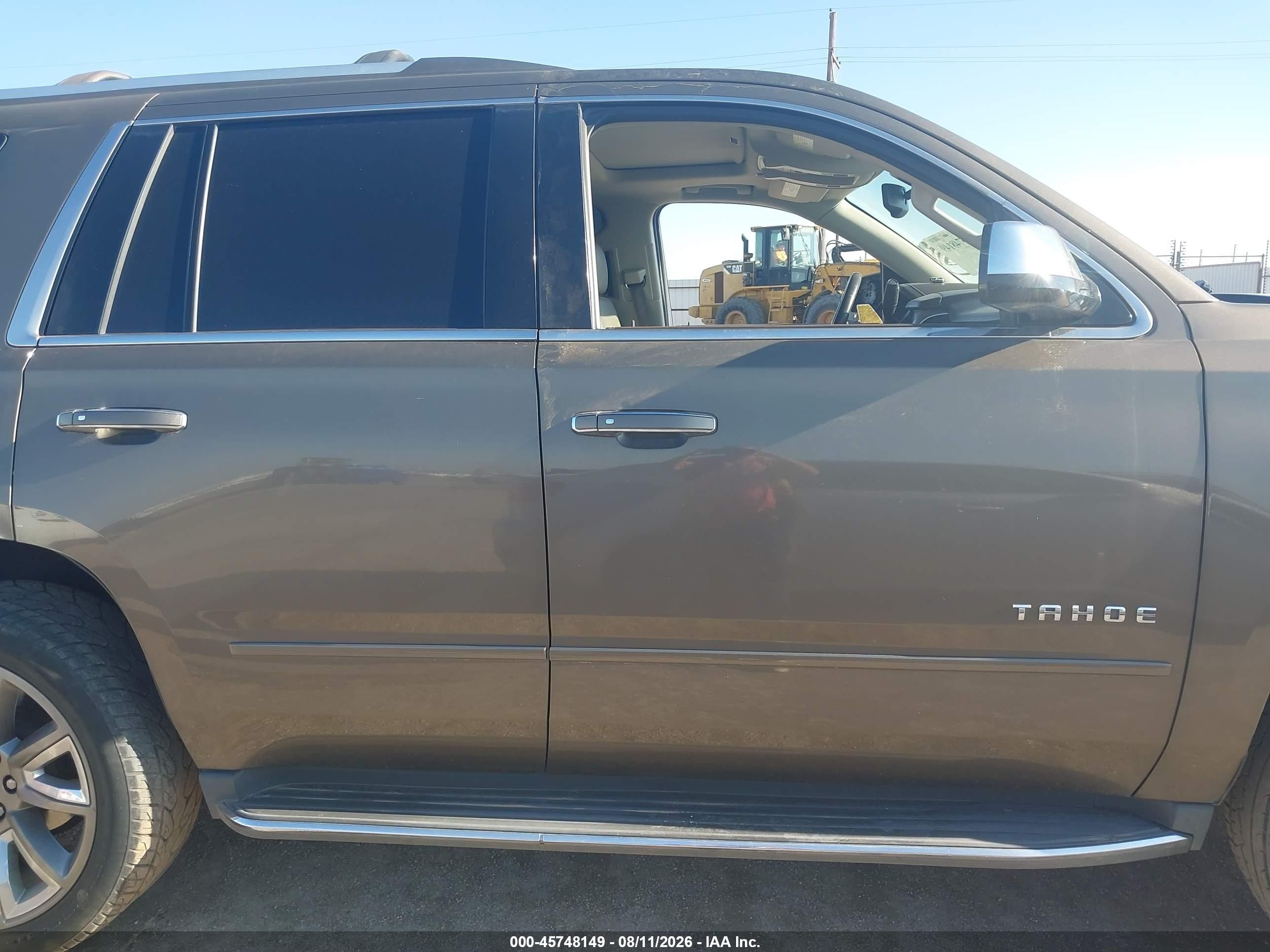2015 Chevrolet Tahoe Ltz Коричневый vin: 1GNSCCKC1FR596529