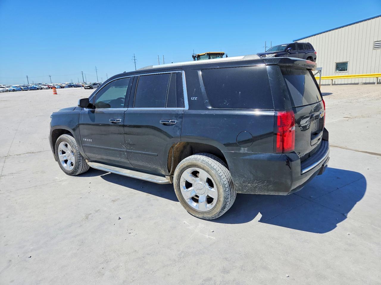 2015 Chevrolet Tahoe C1500 Ltz Black vin: 1GNSCCKC4FR150150