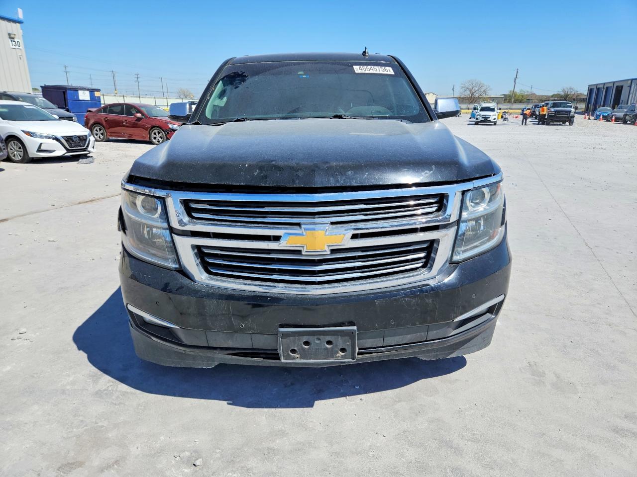 2015 Chevrolet Tahoe C1500 Ltz Black vin: 1GNSCCKC4FR150150