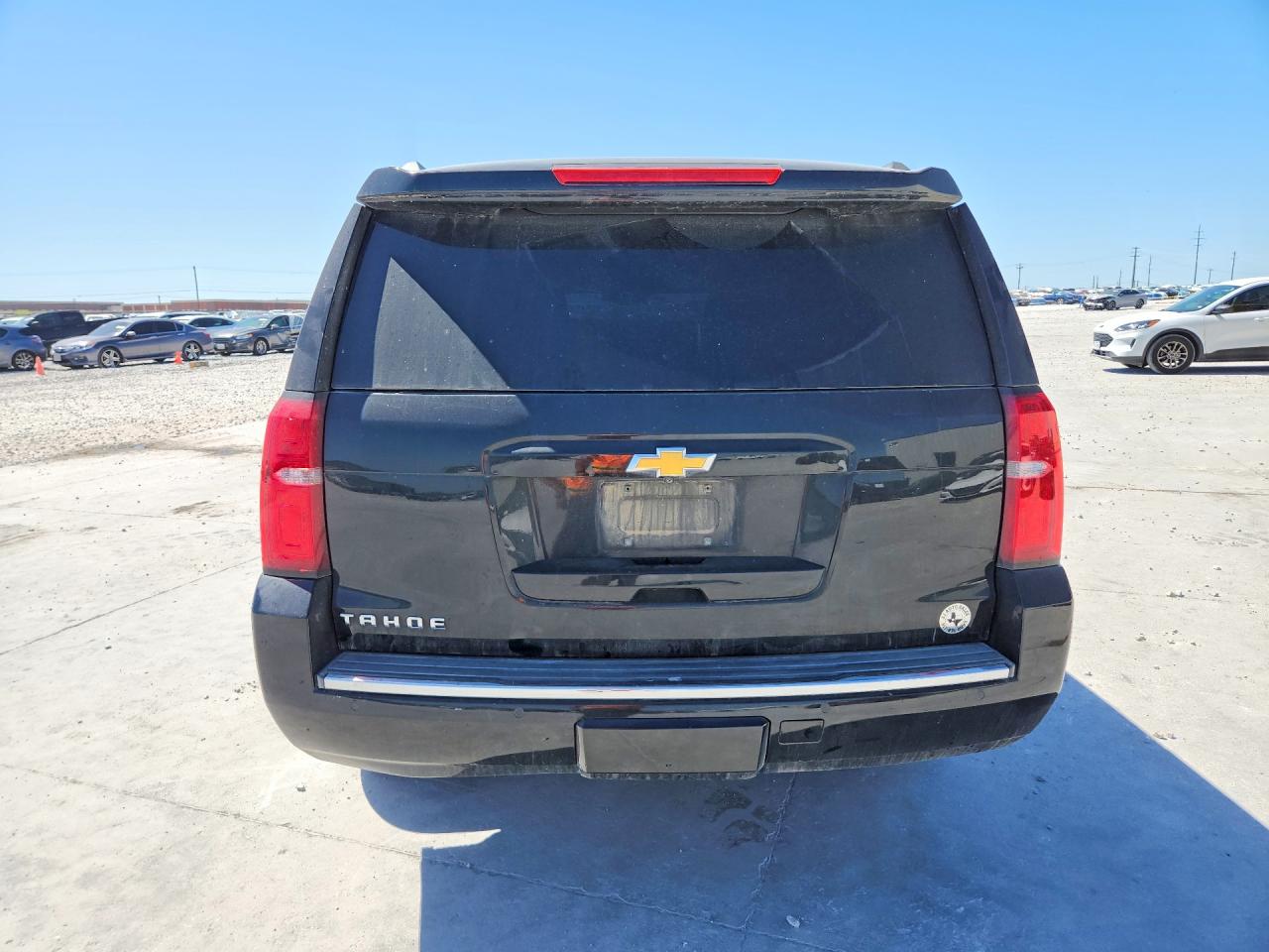 2015 Chevrolet Tahoe C1500 Ltz Black vin: 1GNSCCKC4FR150150