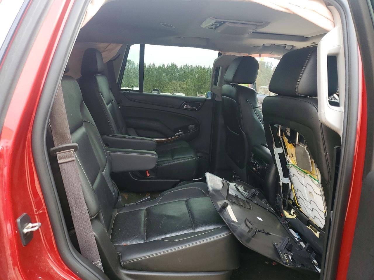 2015 Chevrolet Tahoe C1500 Ltz Red vin: 1GNSCCKC4FR216406