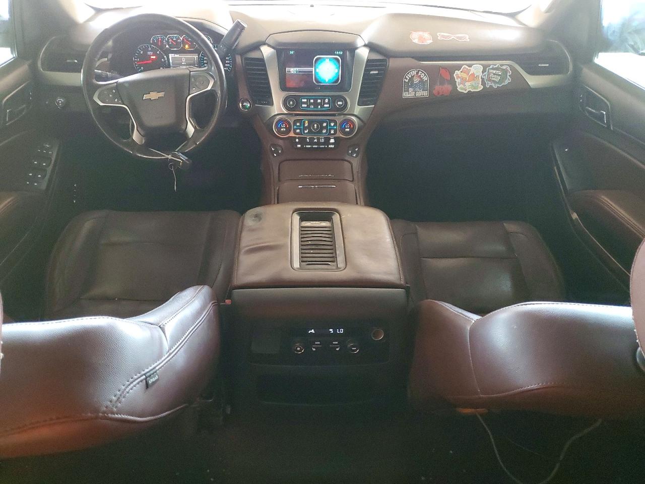 2015 Chevrolet Tahoe C1500 Ltz Белый vin: 1GNSCCKC4FR627630